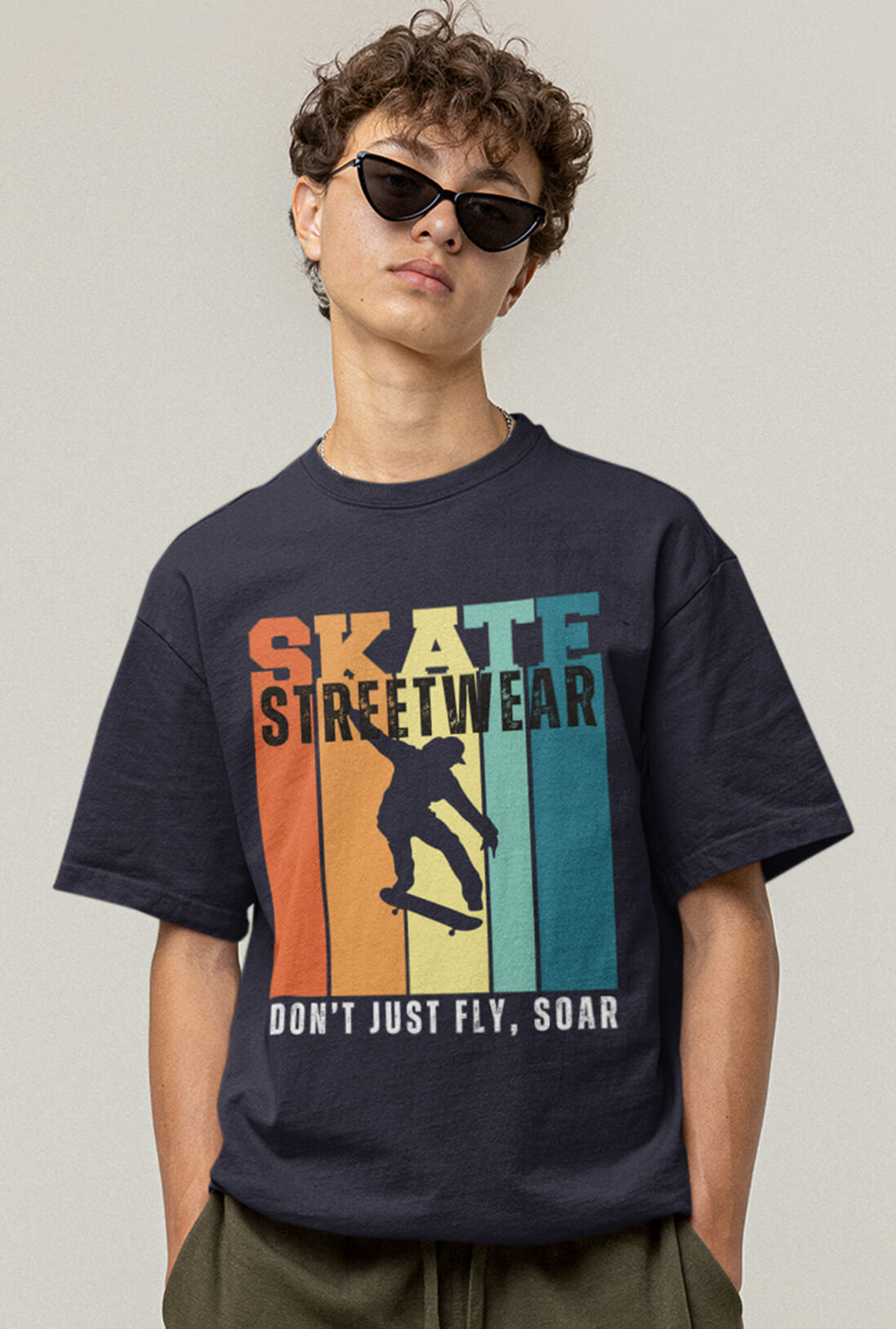Skate Men's Oversized T-Shirt