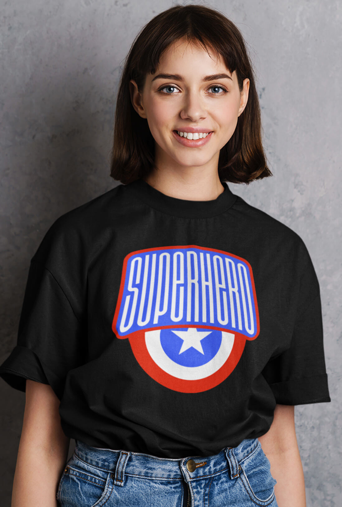 Superhero Women's Oversized T-Shirt