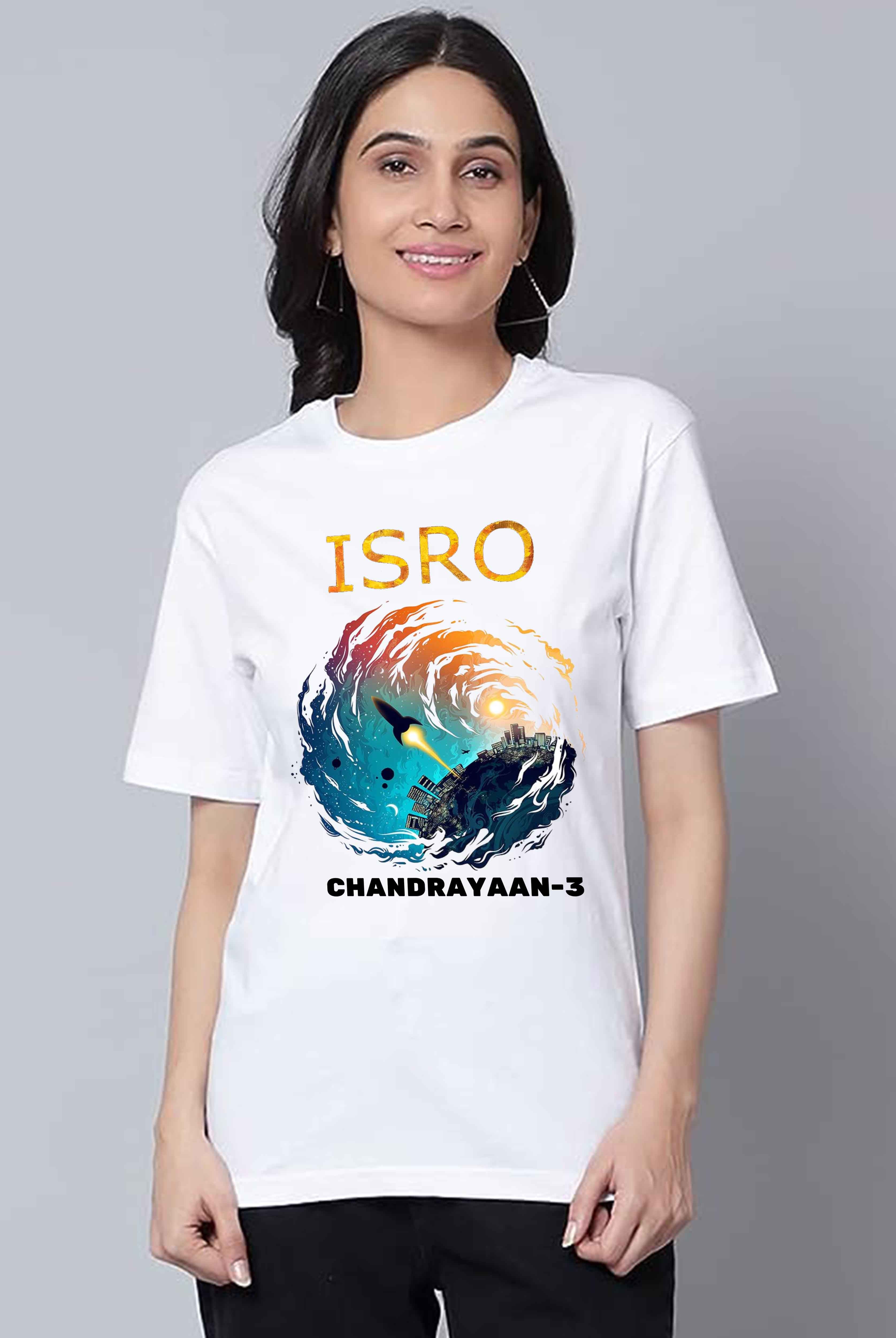 Isro Chandrayaan 3 Women's Oversized T-Shirt