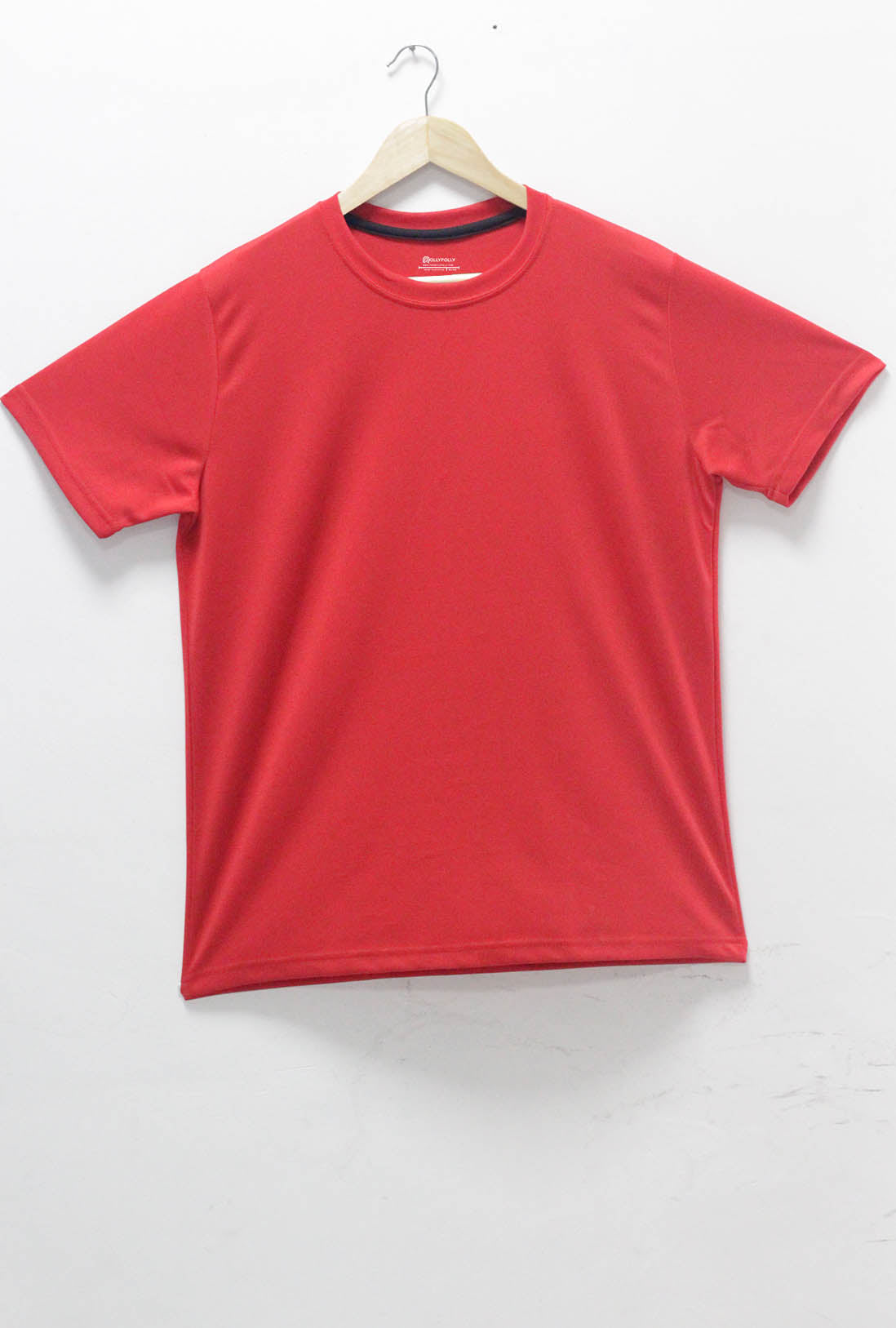 Men's Scarlet Red Active Wear T-Shirt
