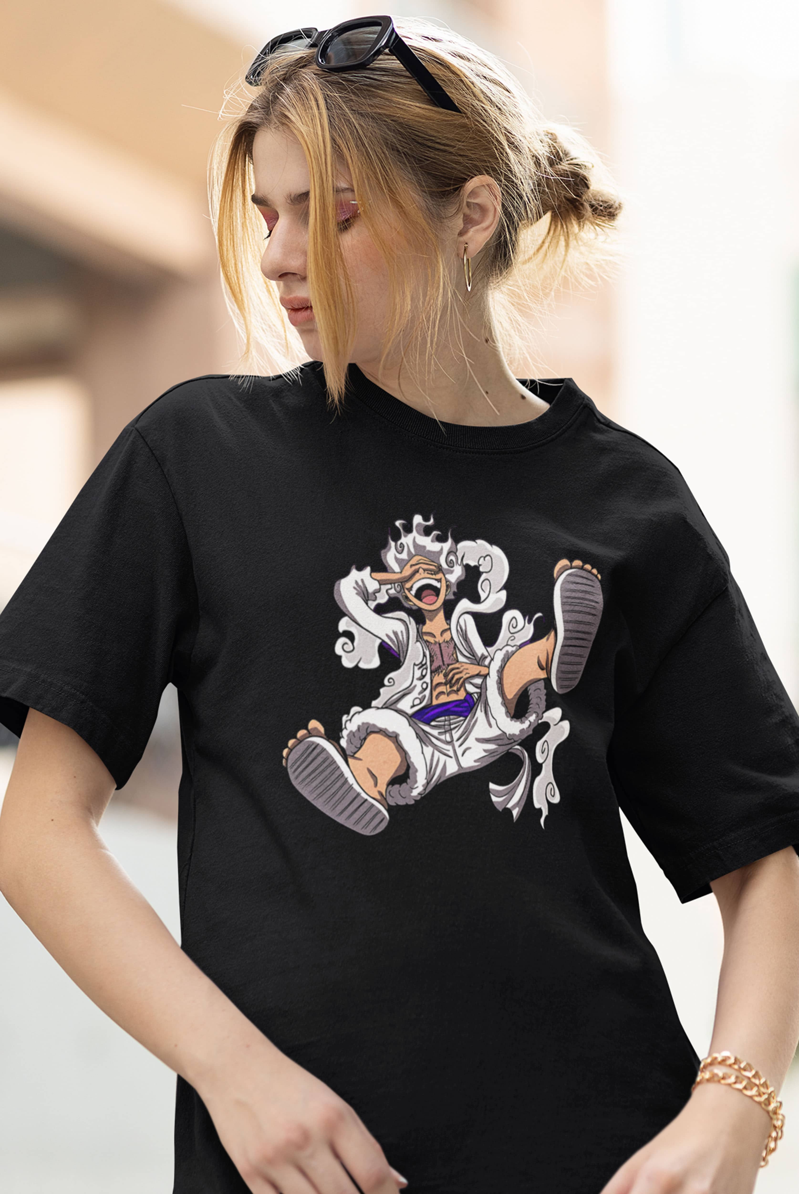 Joy Boy Women's Oversized Anime T-Shirt