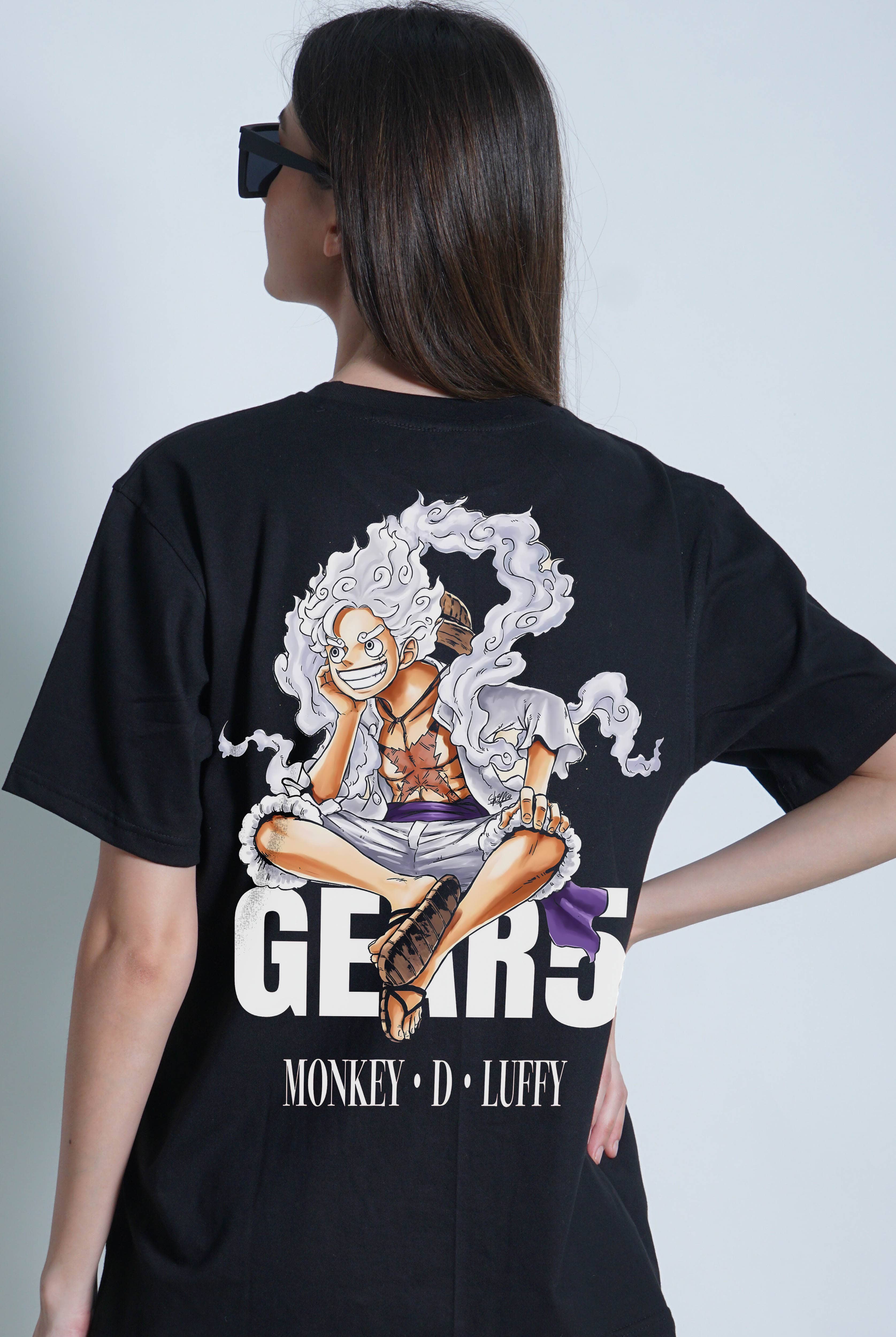 Gear 5 Women's Oversized Anime T-Shirt
