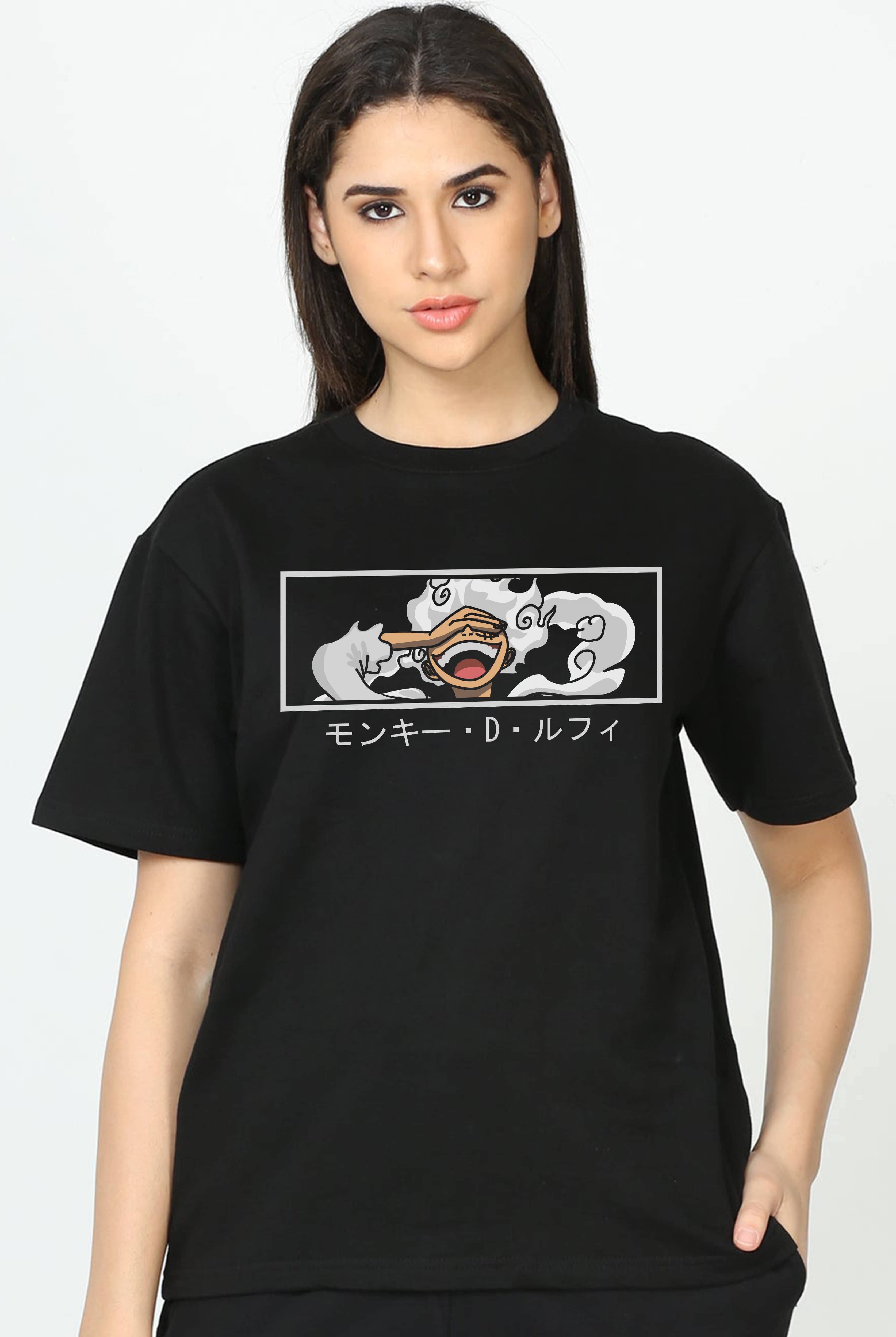 Gear 5 Women's Oversized Anime T-Shirt