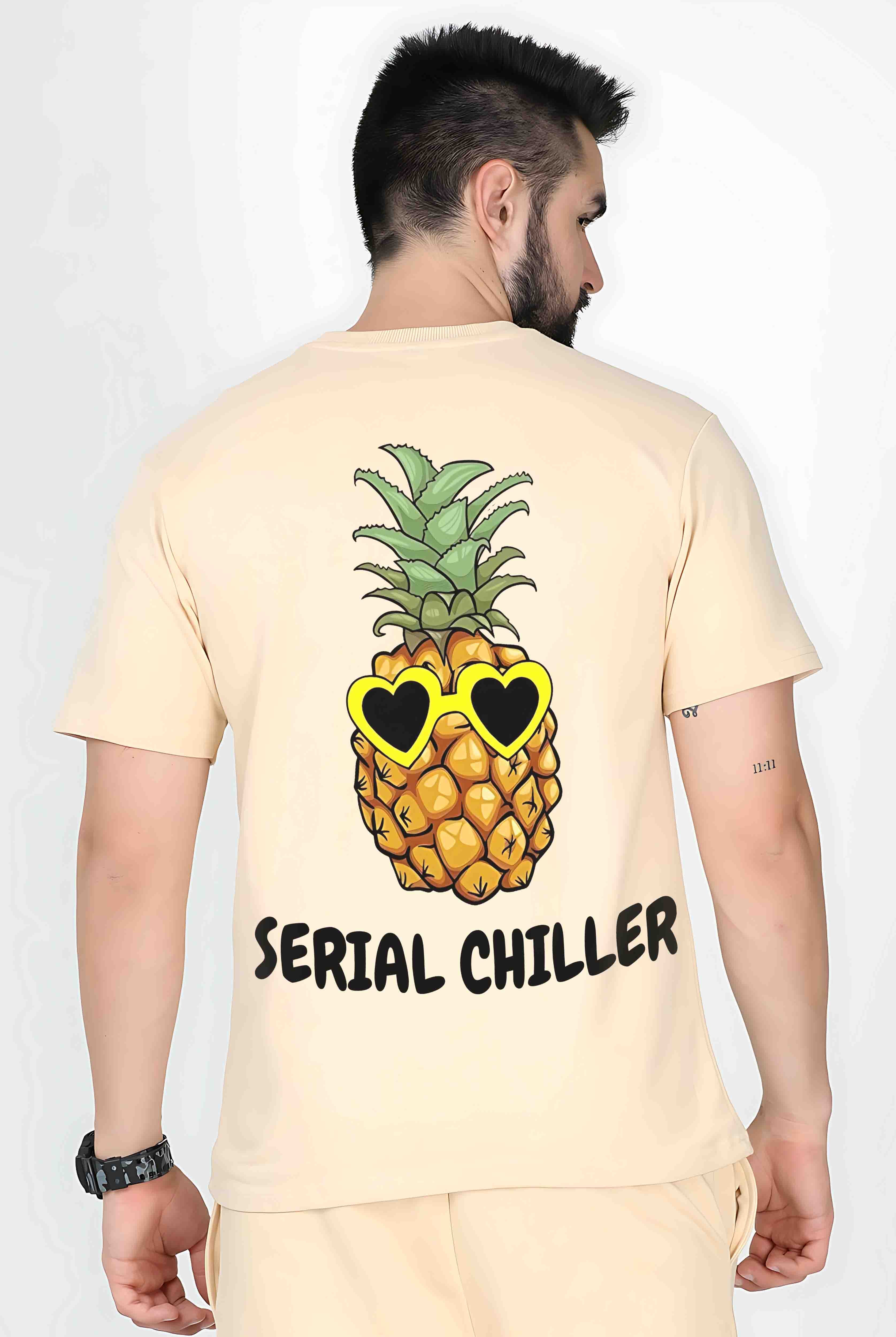 Serial Chiller Men's Oversized T-Shirt