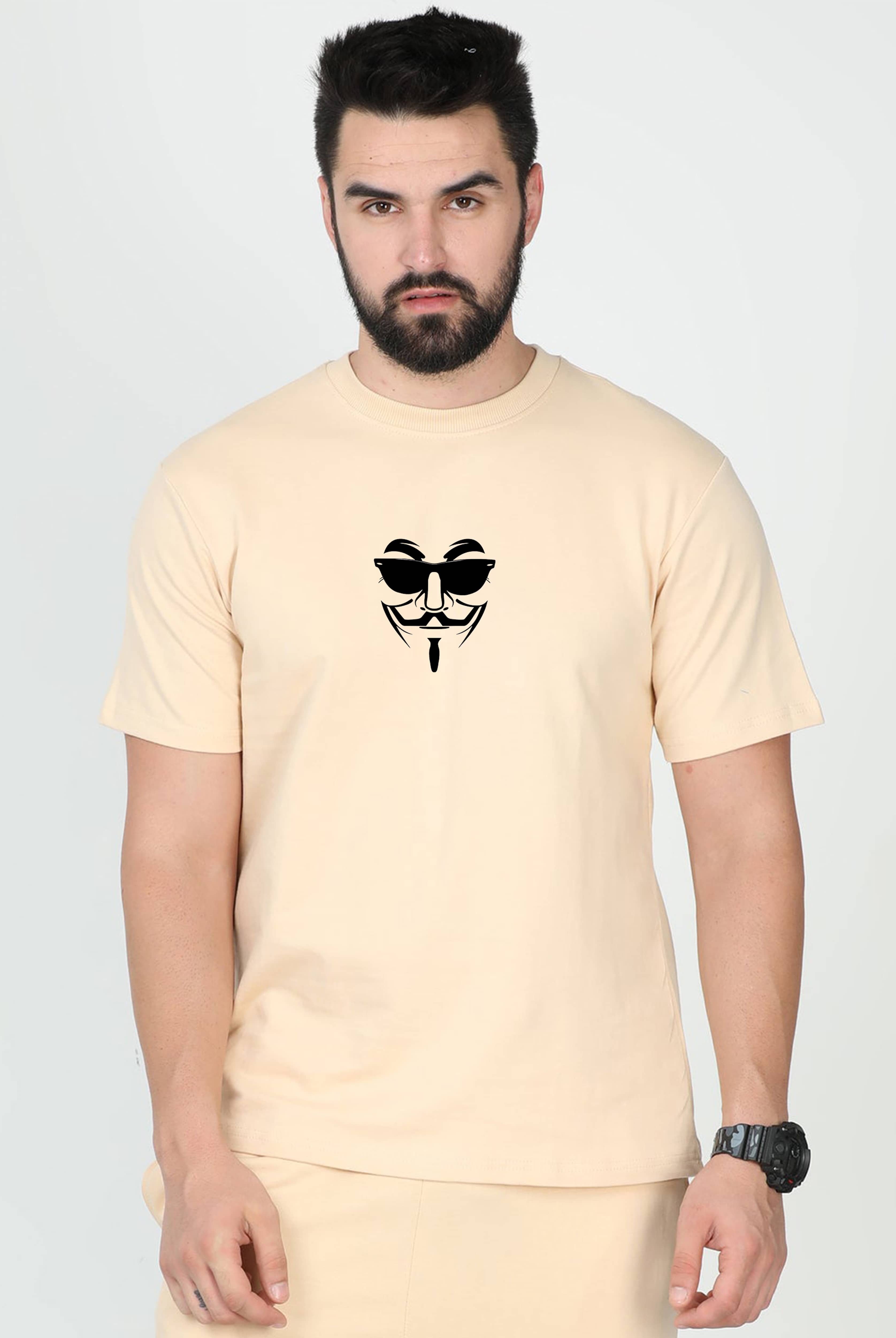 Legend Unisex Beige Oversized T-Shirt