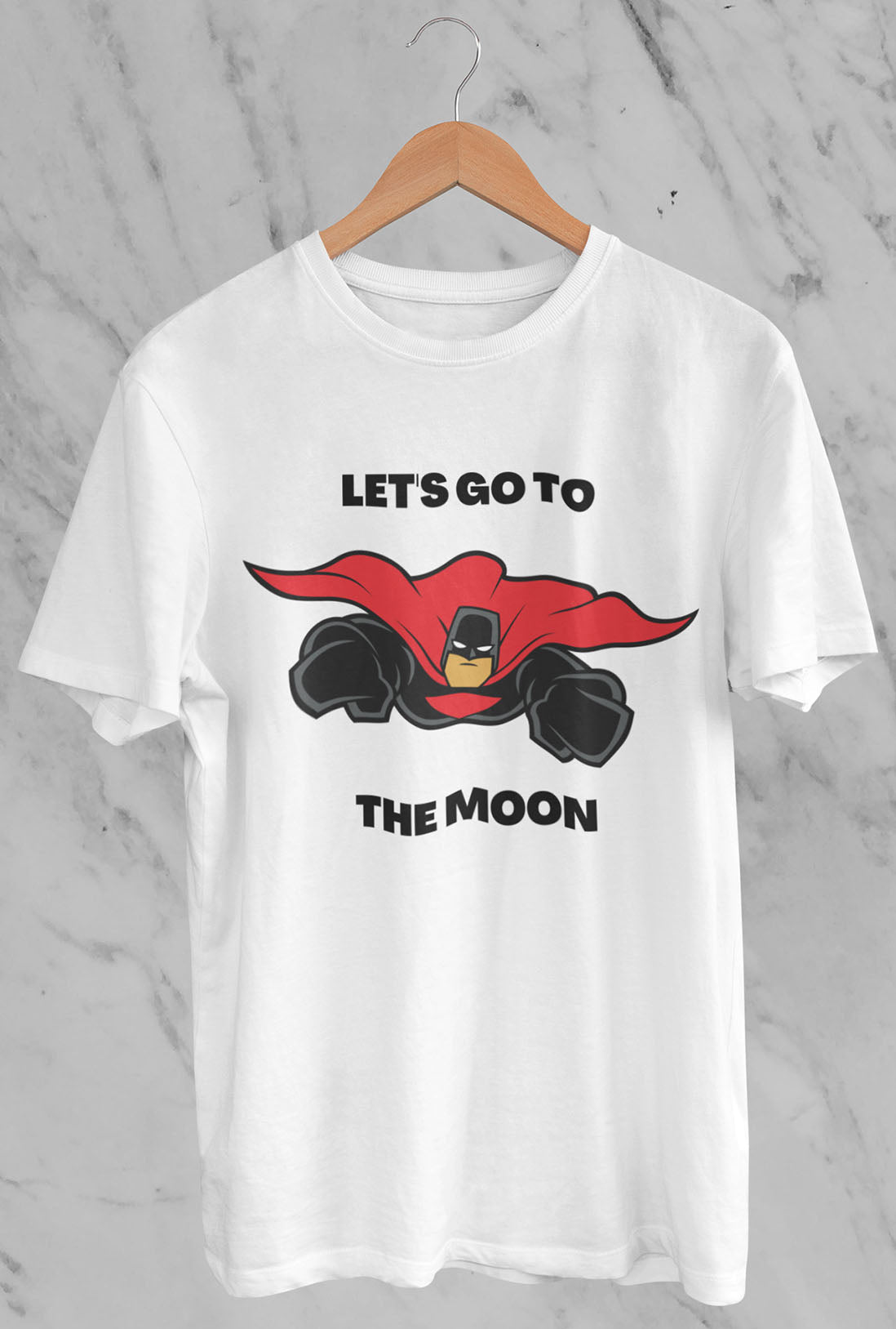 Let's Go Men's Cotton T-Shirt