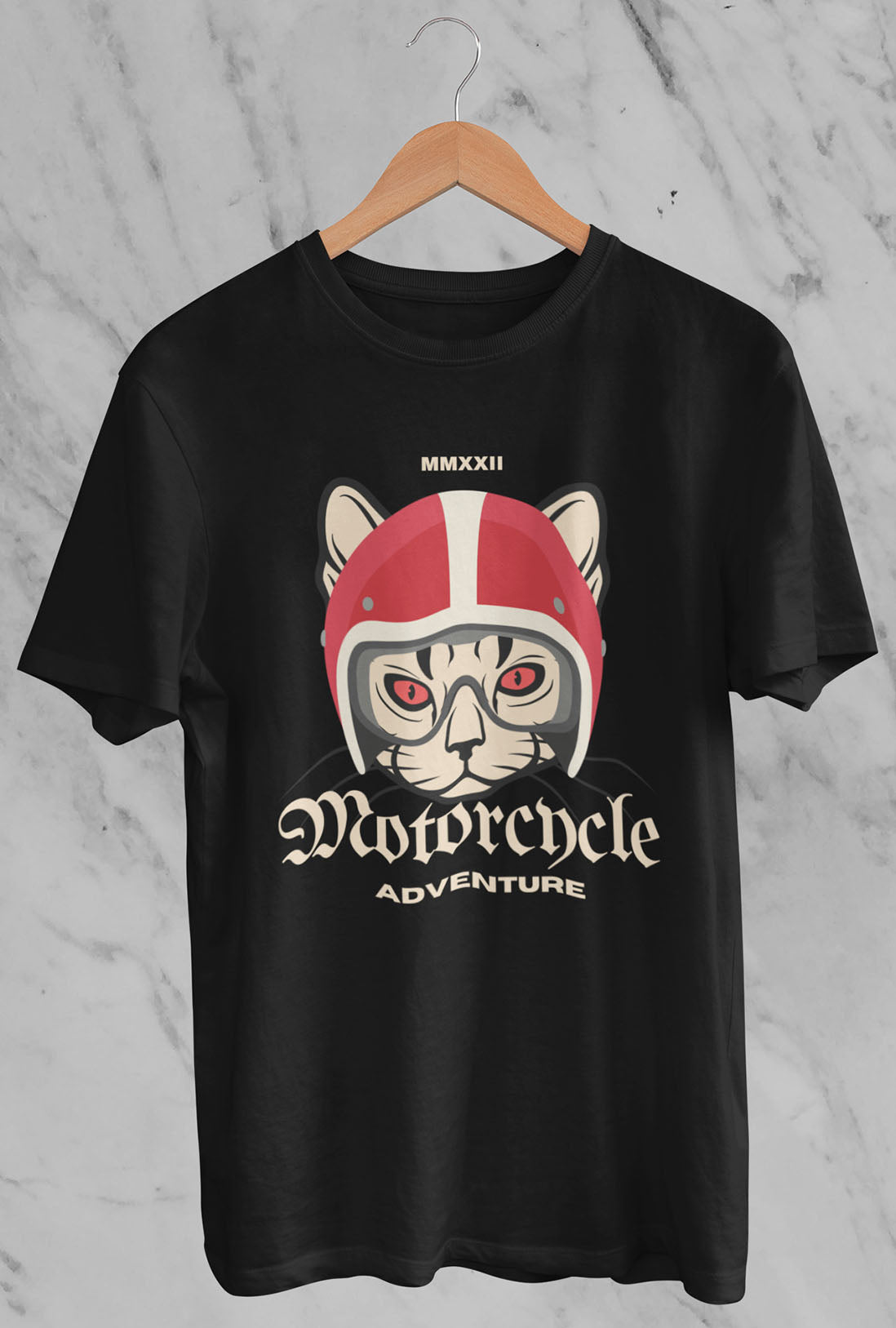 Motorcycle Adventure Men's Cotton T-Shirt