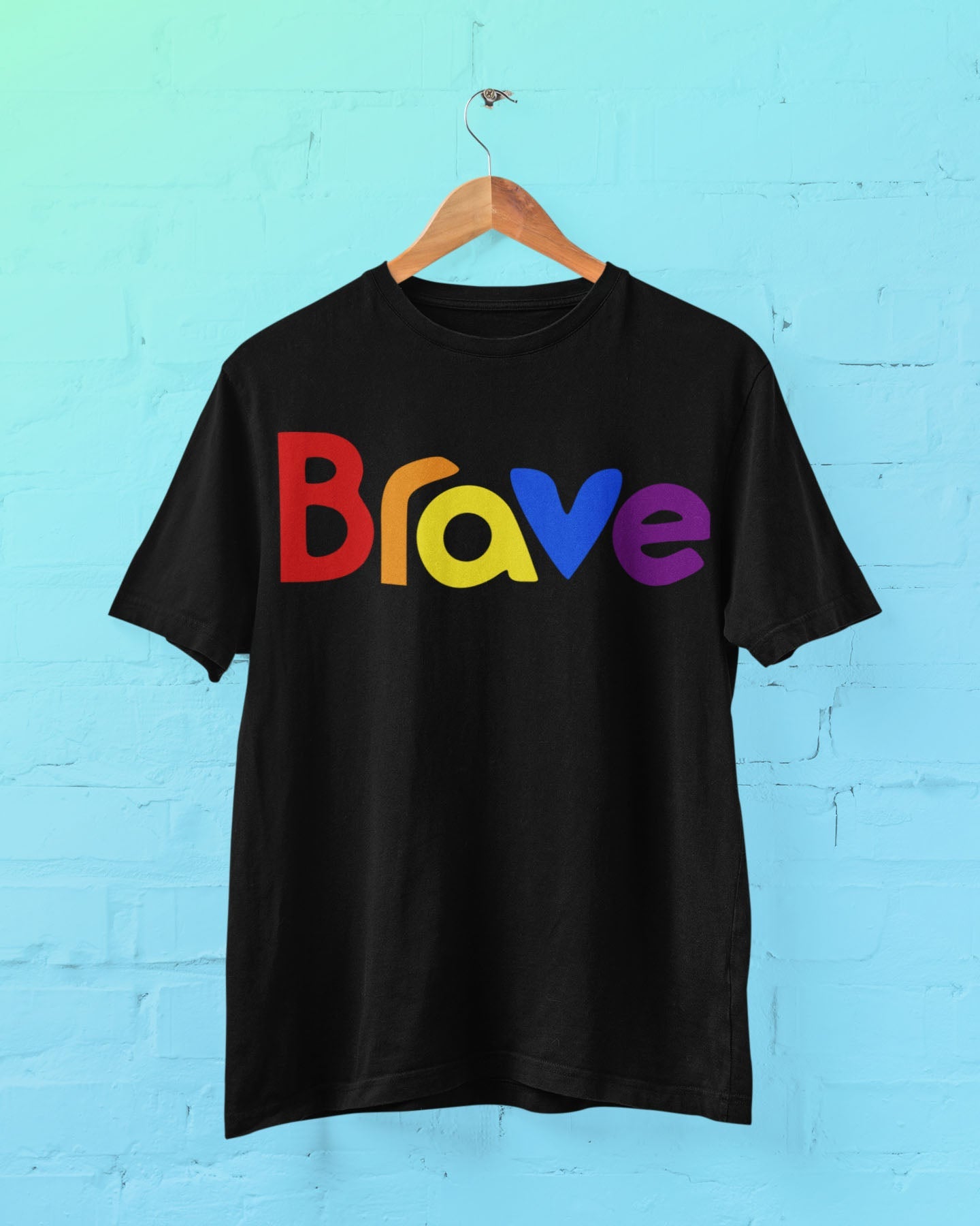 Brave Men's Cotton T-Shirt