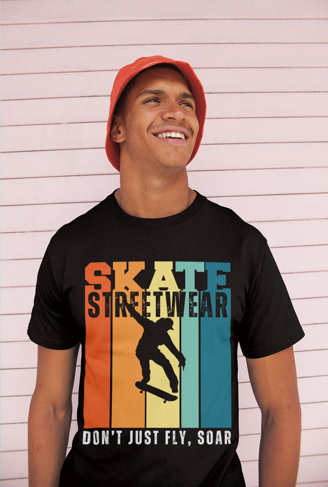 Skate Streetwear Men's Cotton T-Shirt