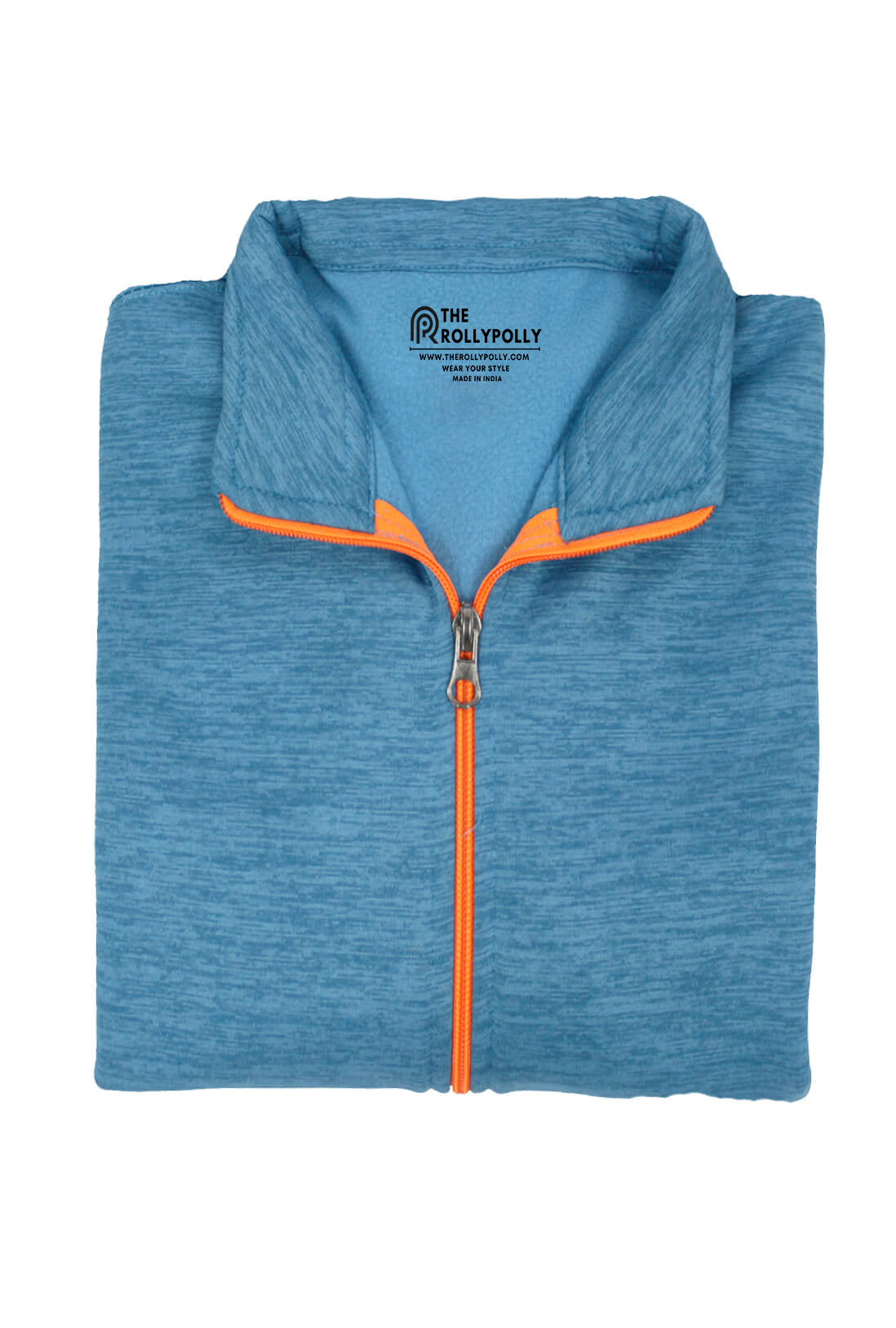 Sports Wear Men's Light Blue Zipper