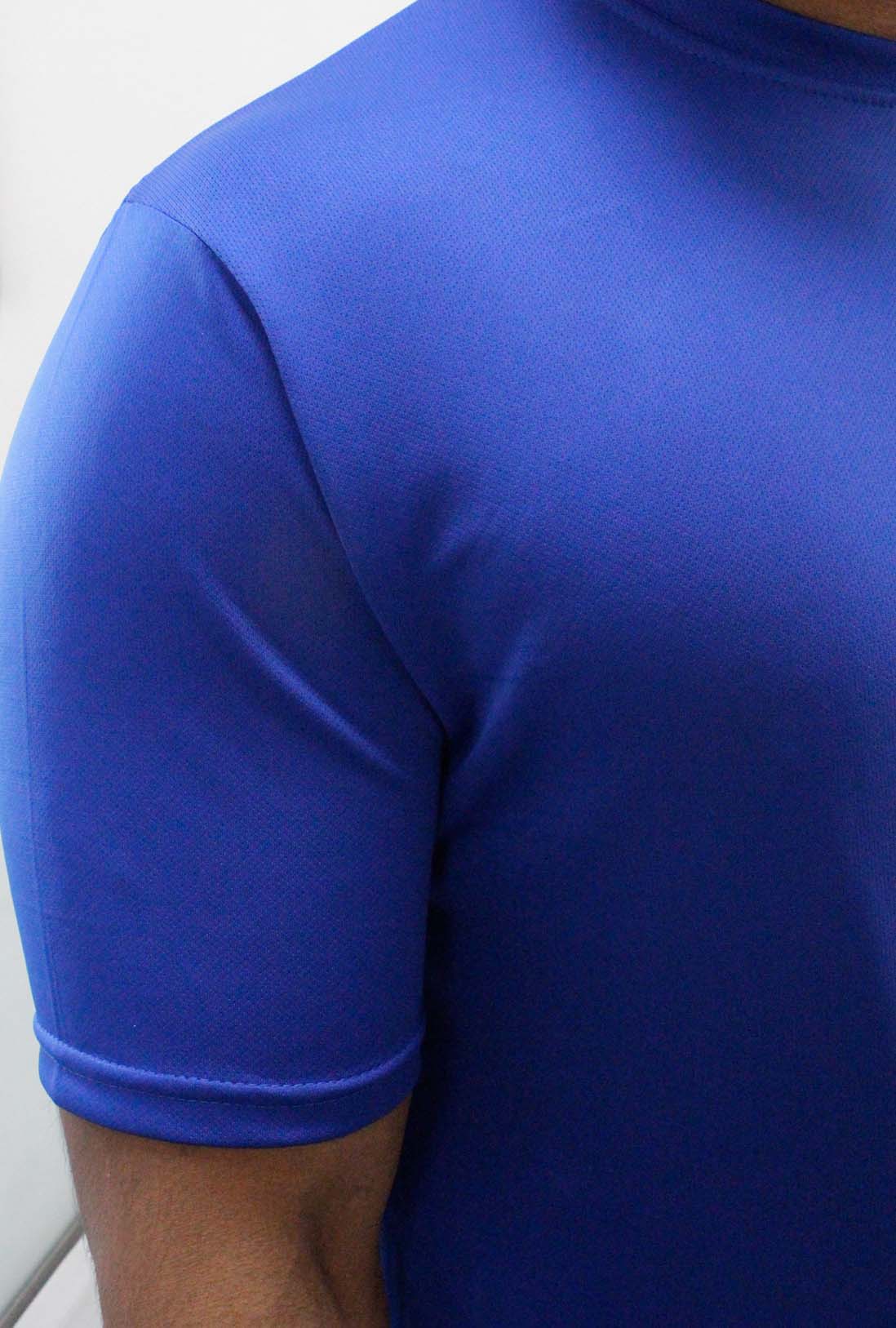 Men's Blue Active Wear T-Shirt