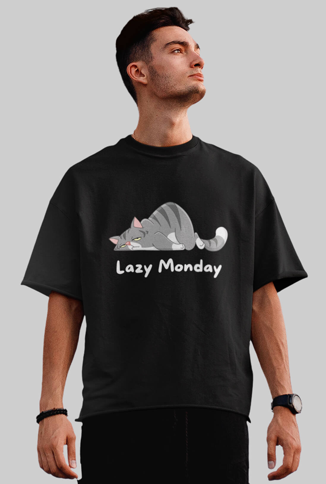 Lazy Monday Men's Oversized T-Shirt