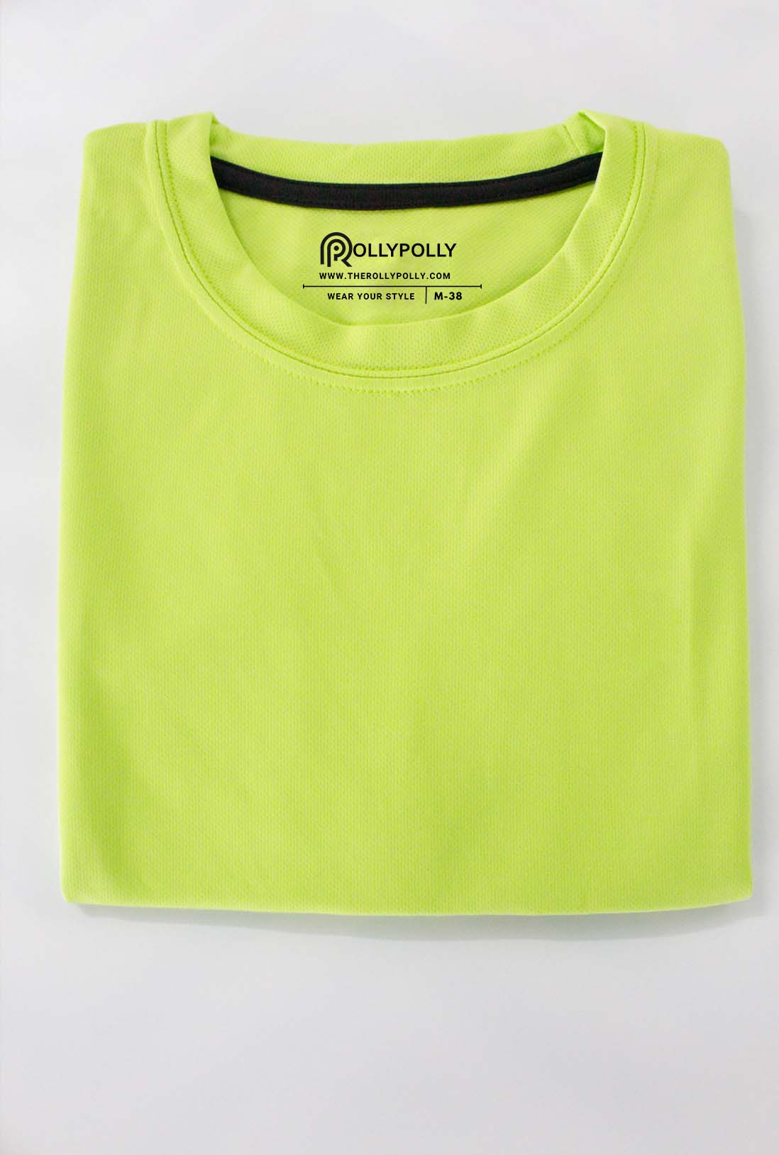 Men's Greenish Active Wear T-Shirt