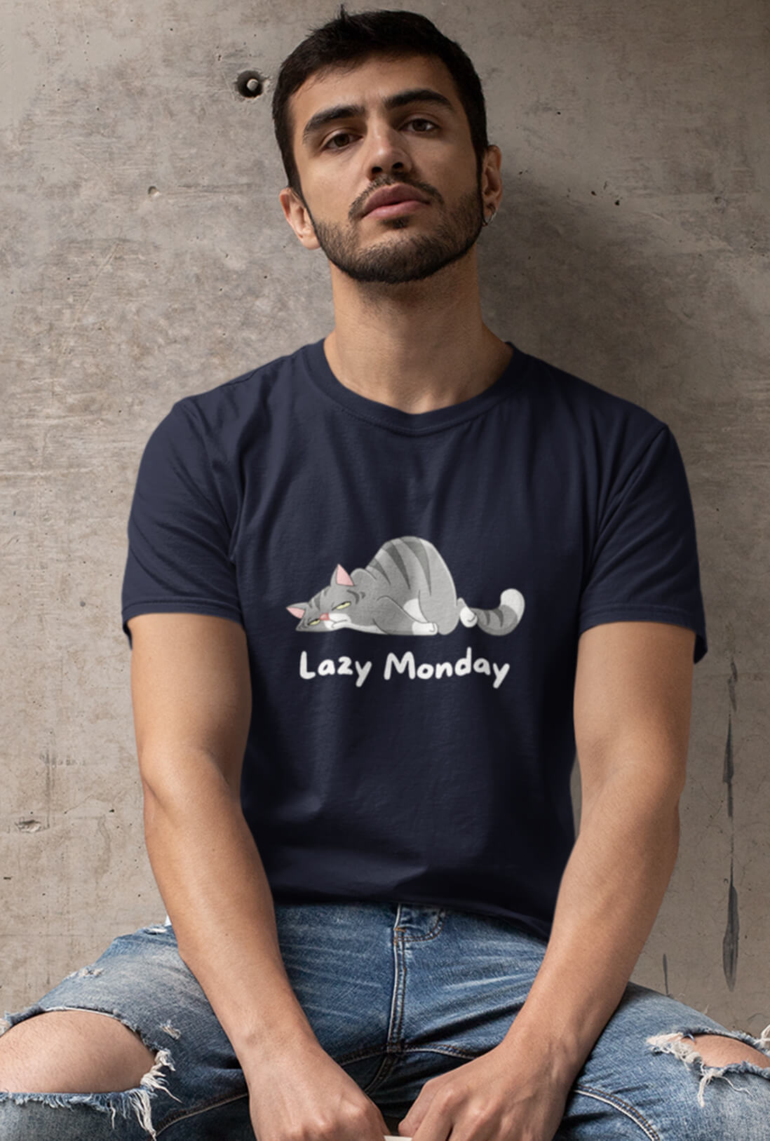 Lazy Monday Men's Cotton T-Shirt