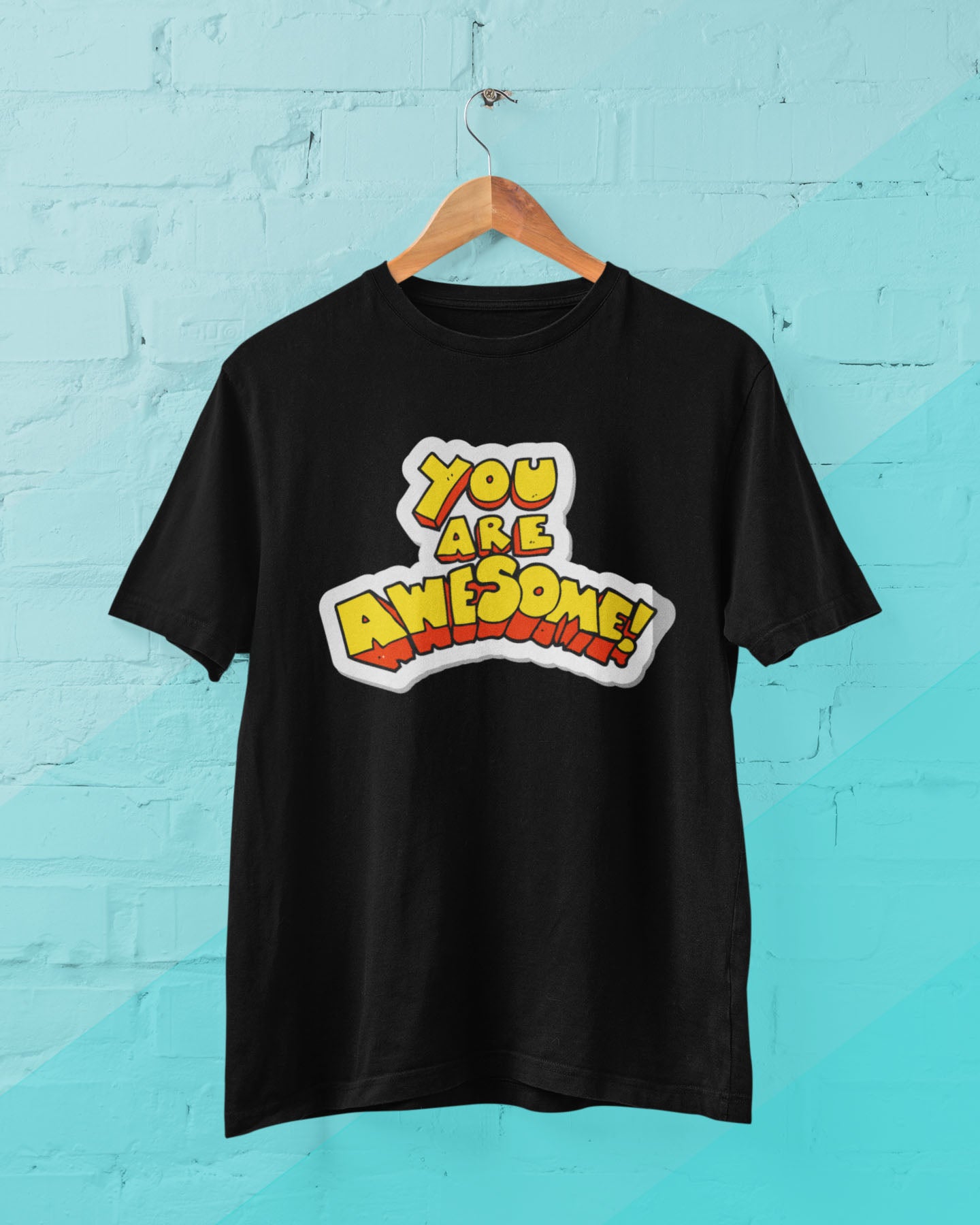 You Are Awesome Men's Cotton T-Shirt