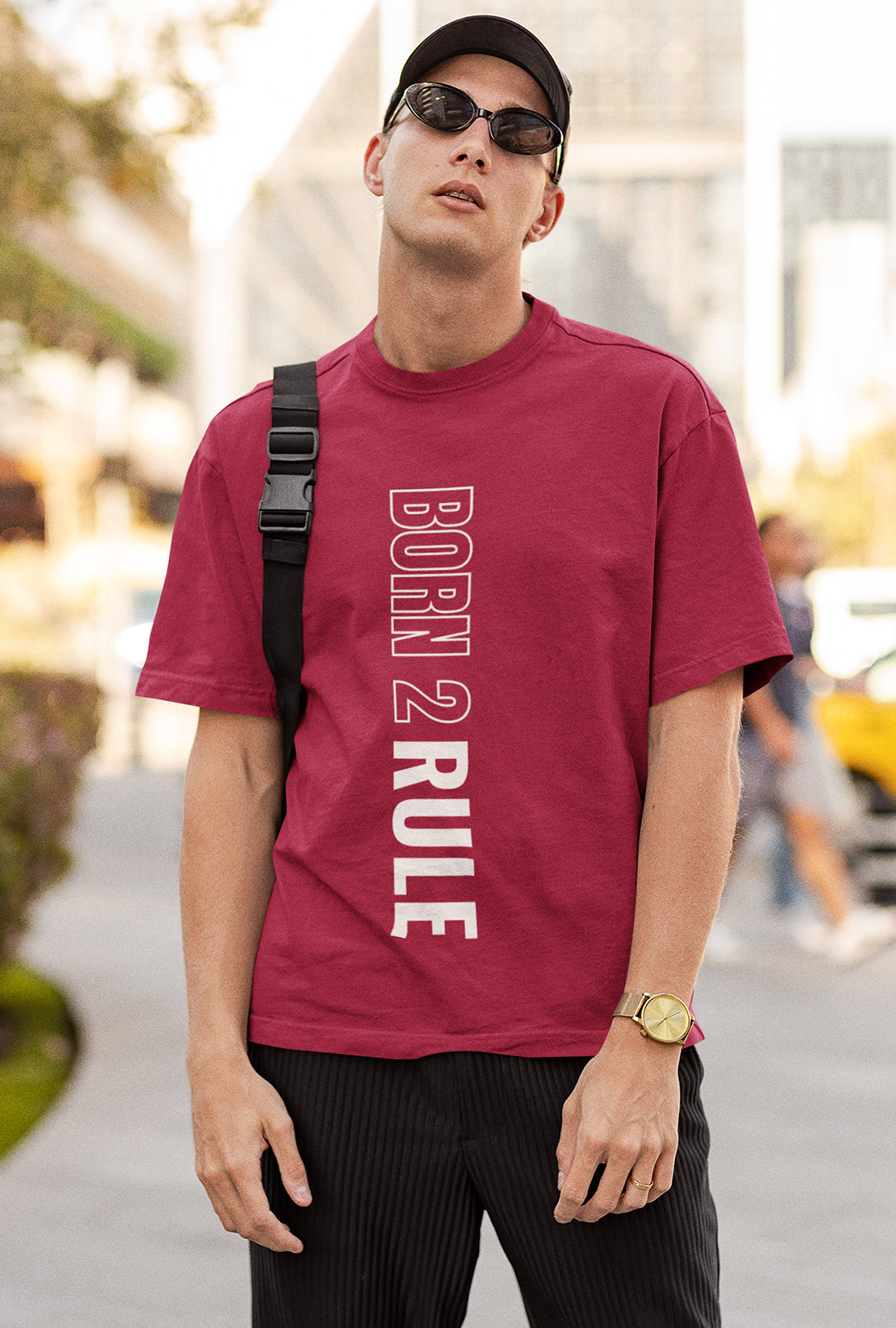 Born To Rule Men's Oversized T-Shirt