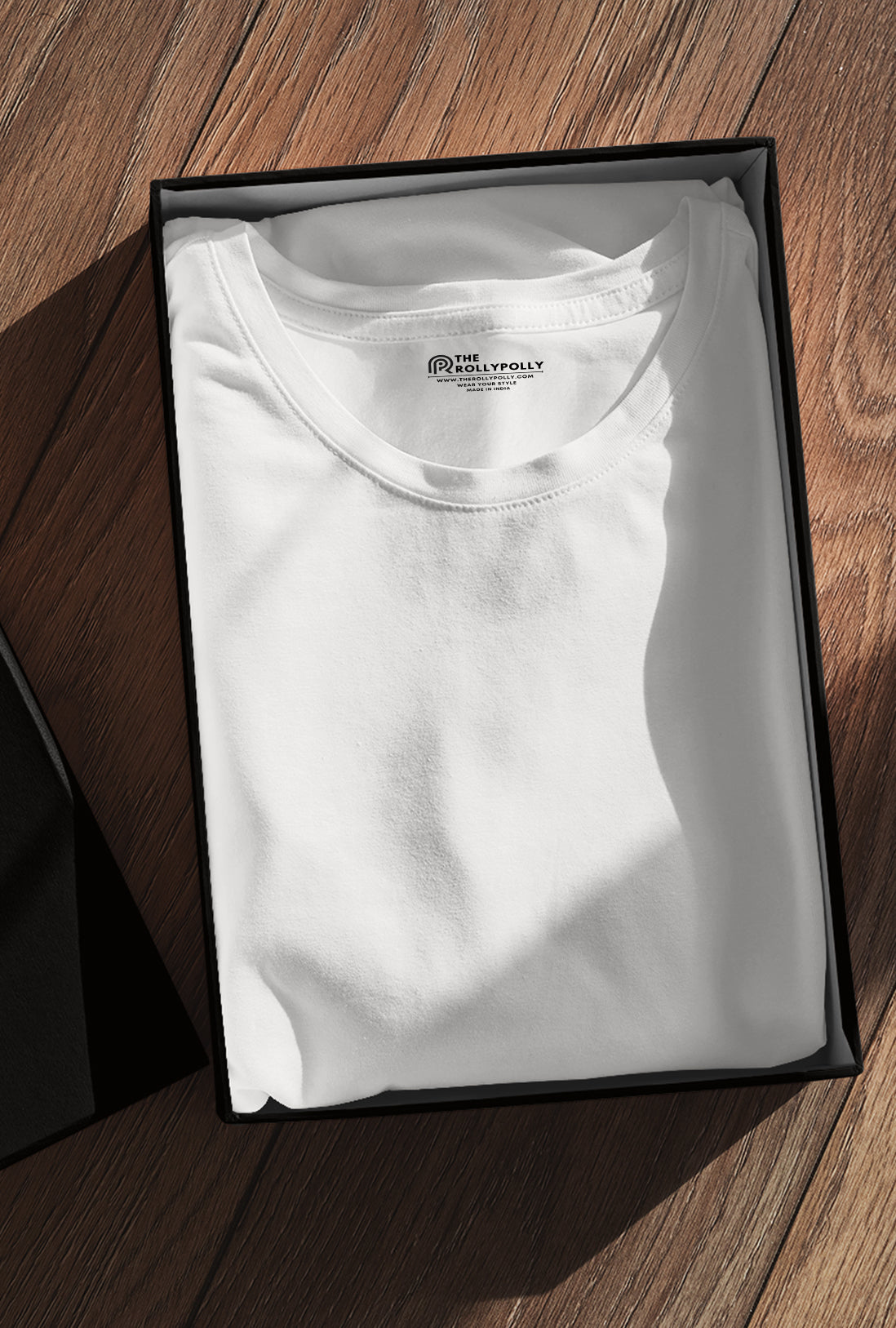 Men's White Cotton T-Shirt