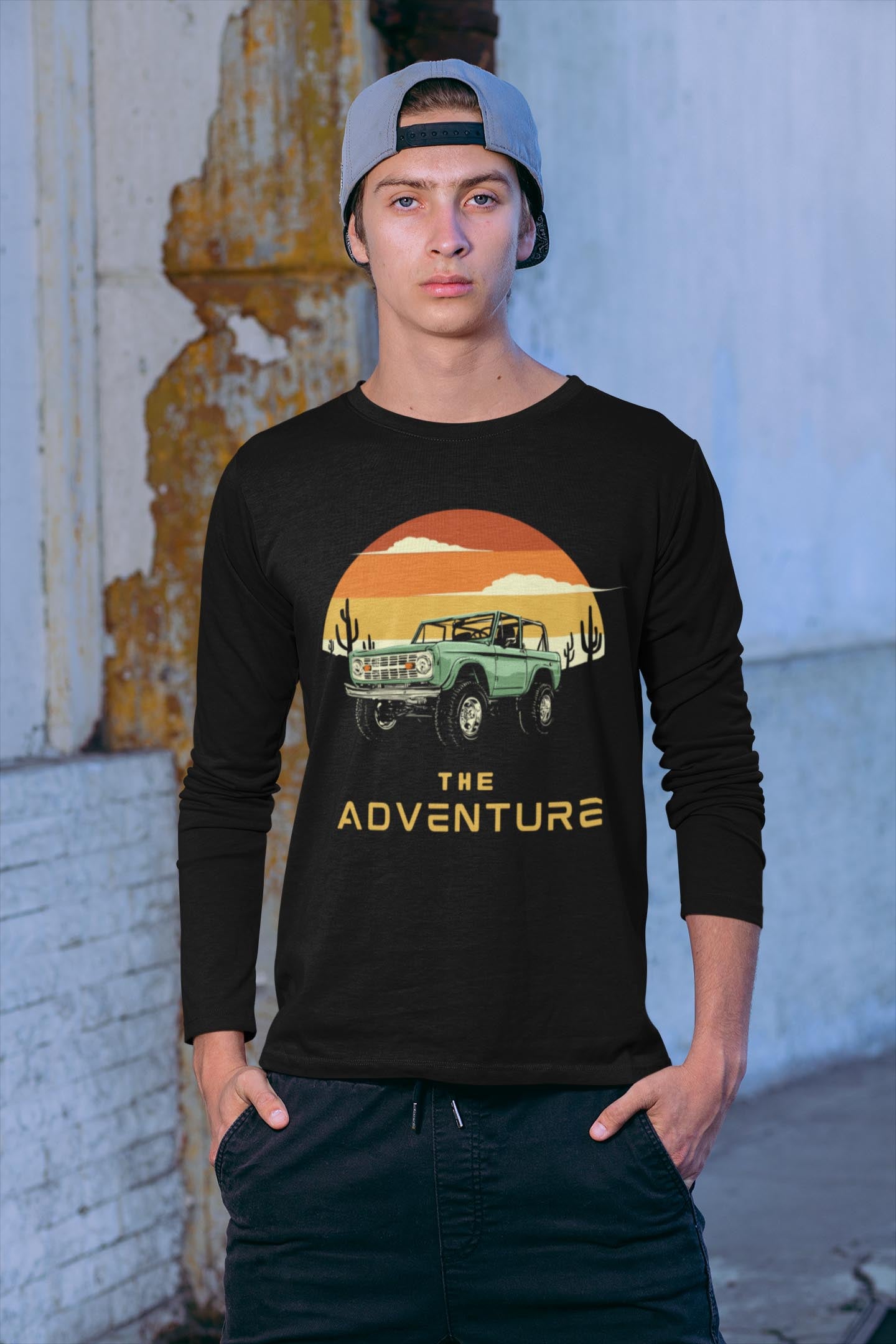 Adventure Men's Full Sleeve T-Shirt