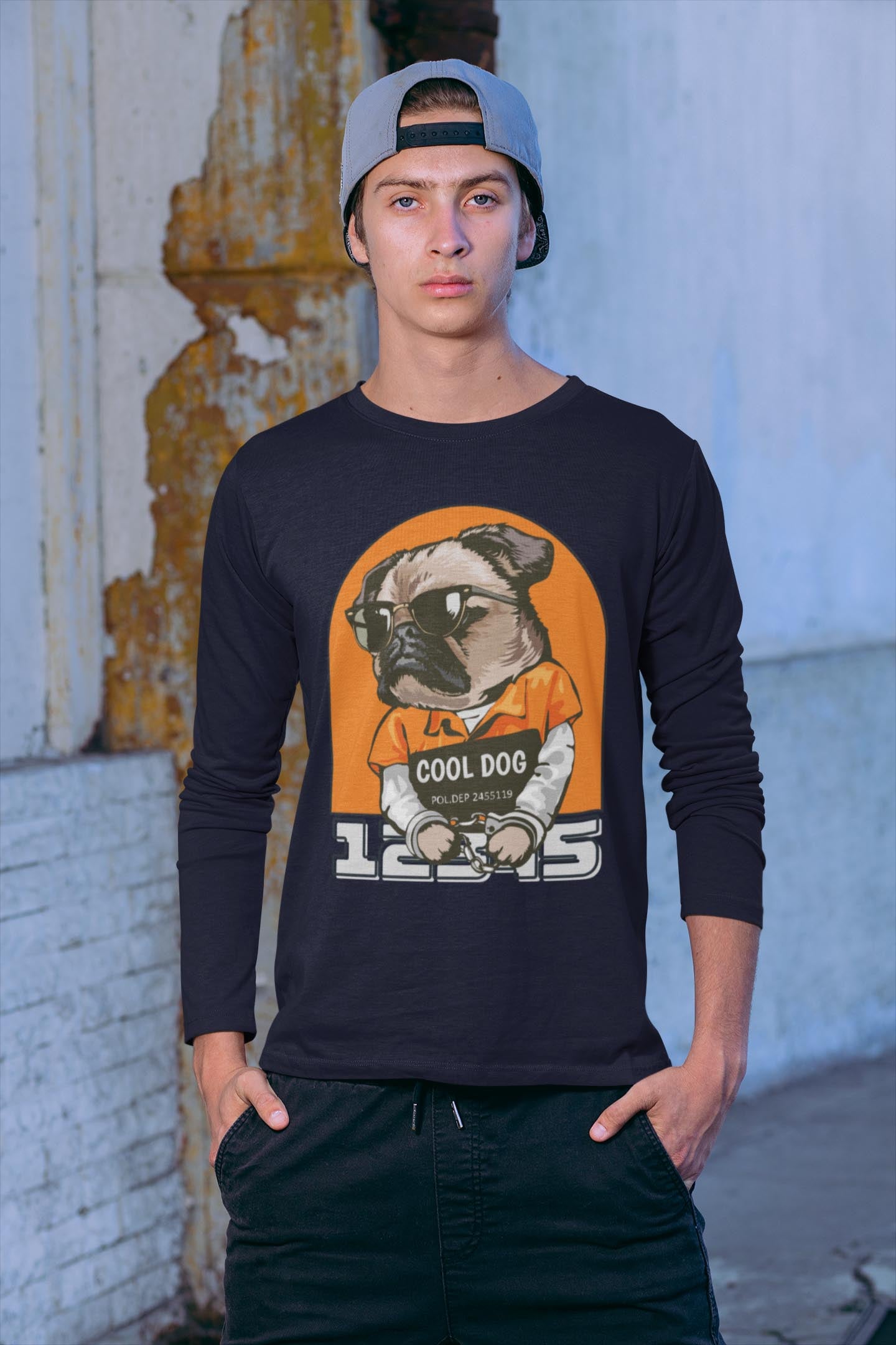 Cool Dog Men's Full Sleeve T-Shirts