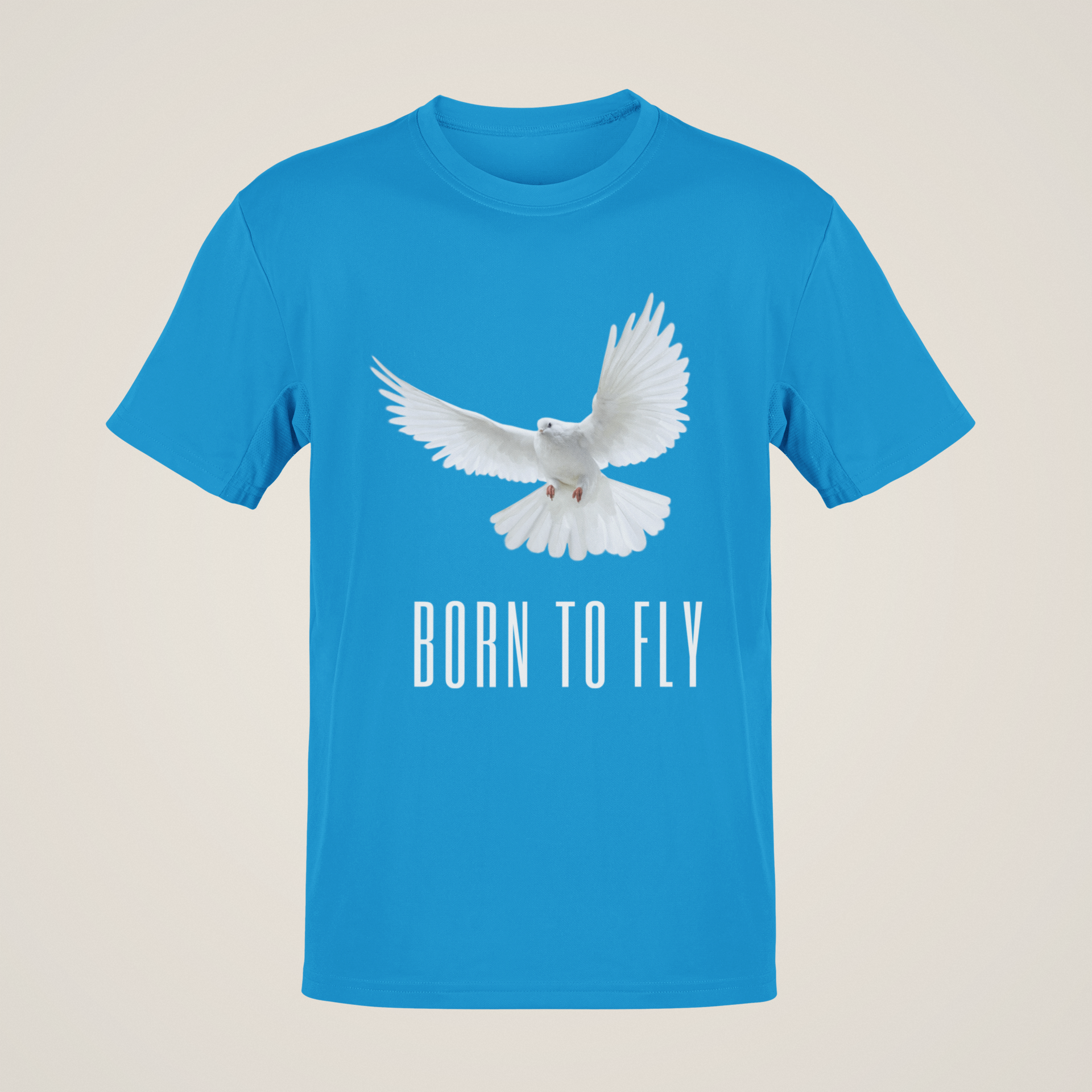 Born To Fly Men's Cotton T-Shirt