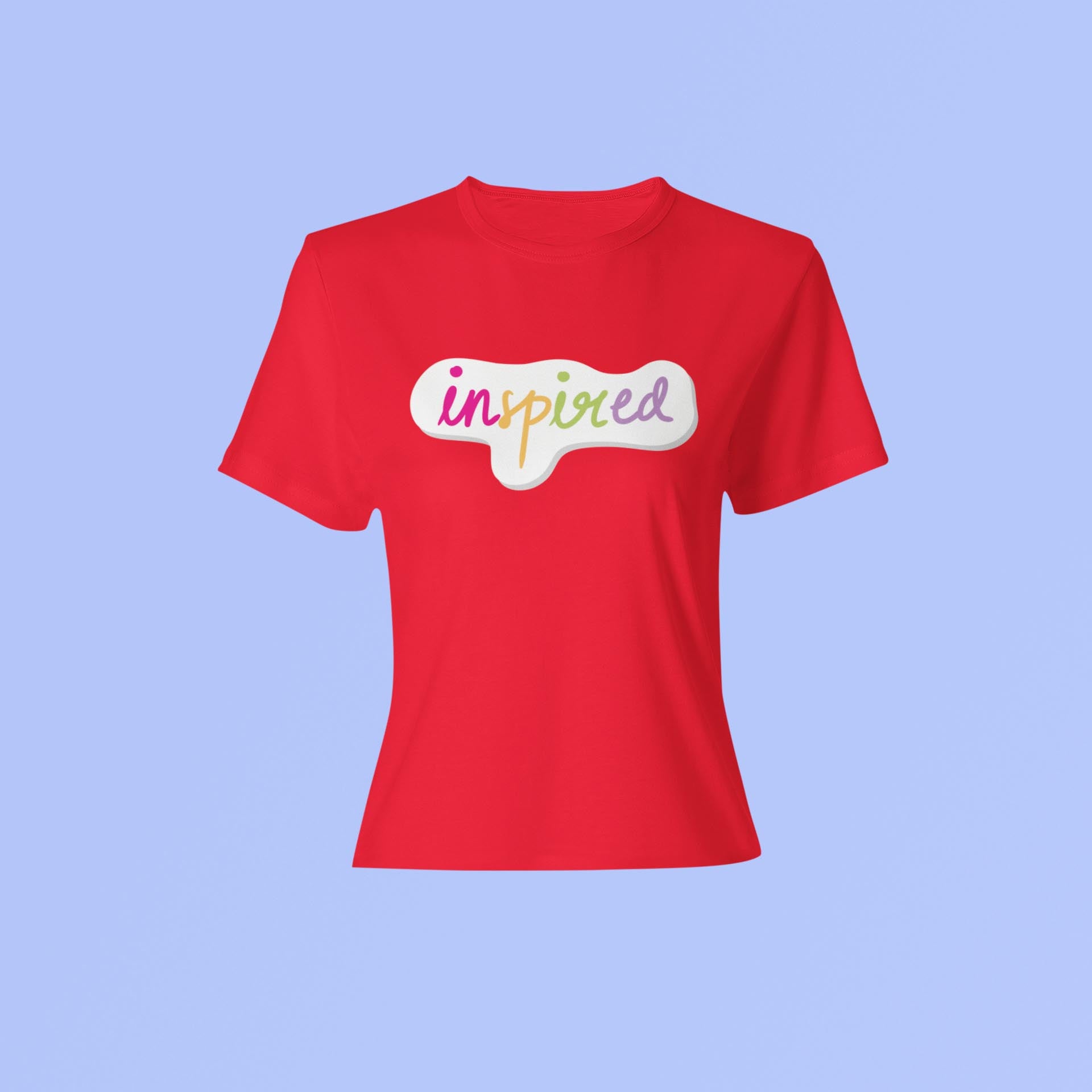 Inspired Women's Cotton T-Shirt