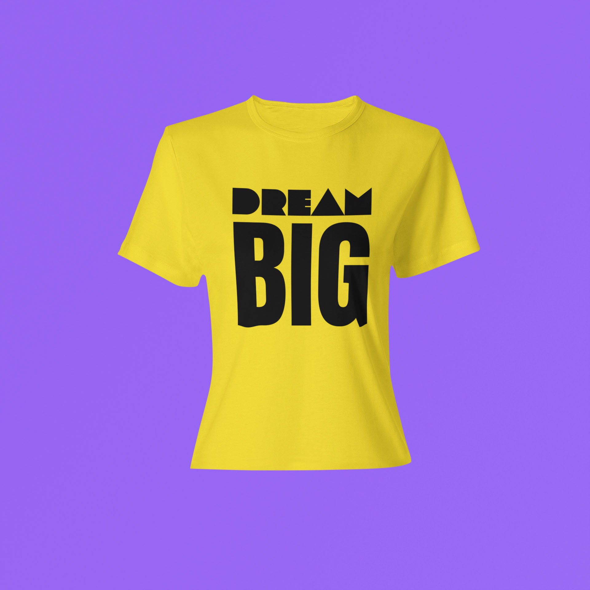 Dream Big Women's Cotton T-Shirt