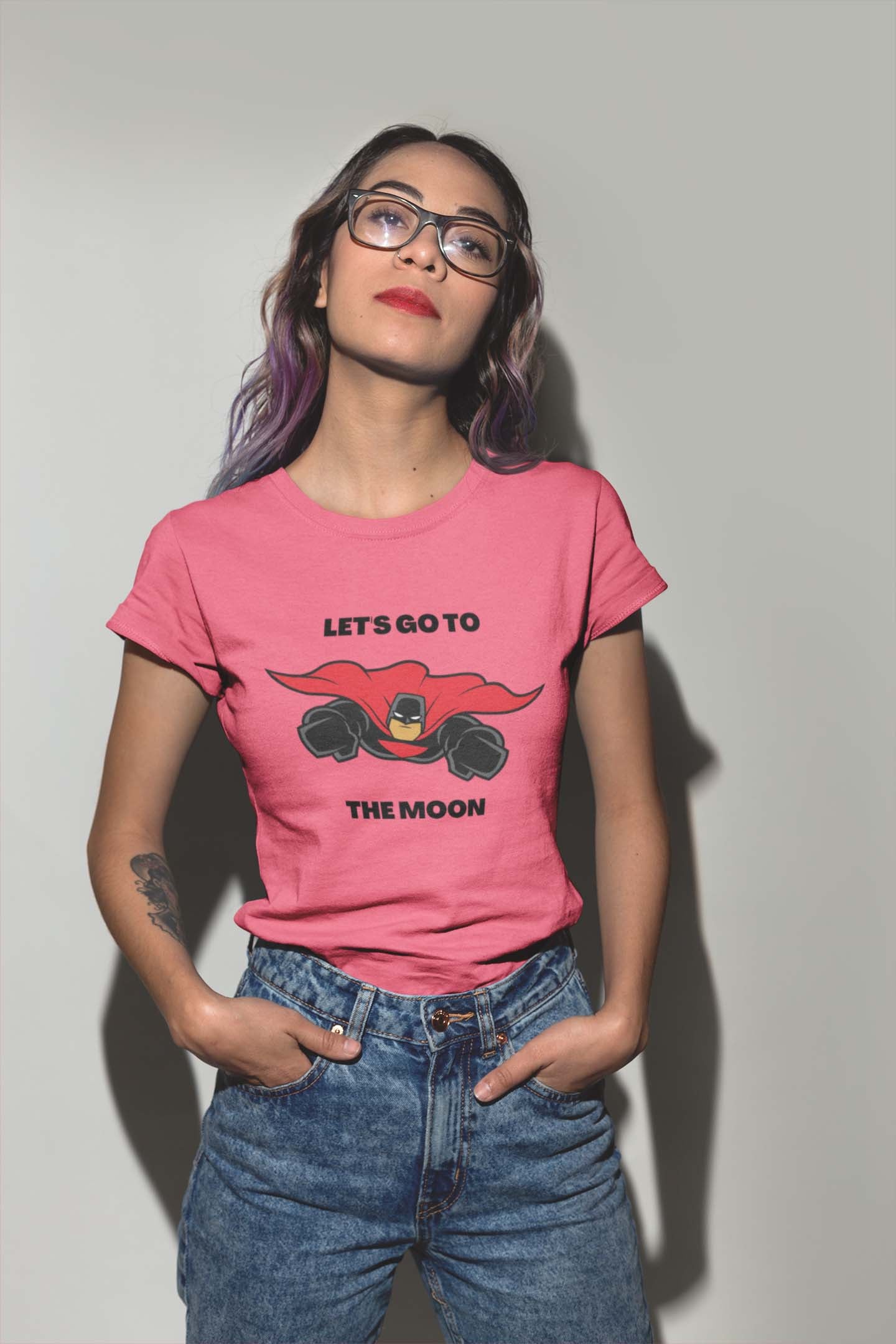 Let's Go Women's Cotton T-Shirts