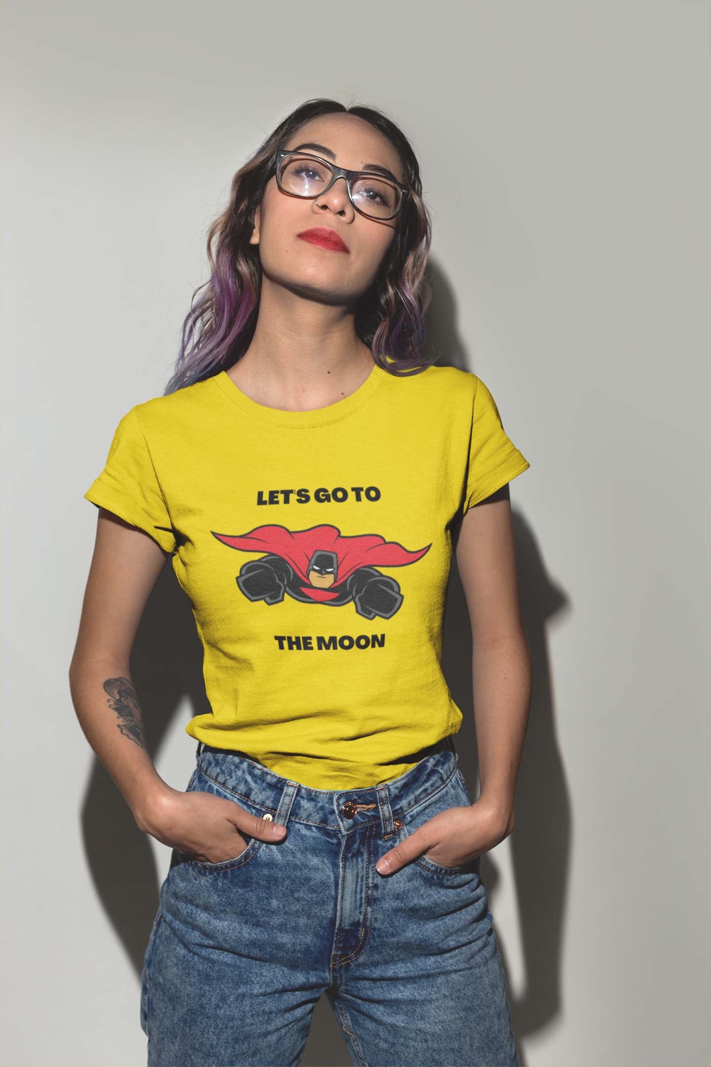 Let's Go Women's Cotton T-Shirts