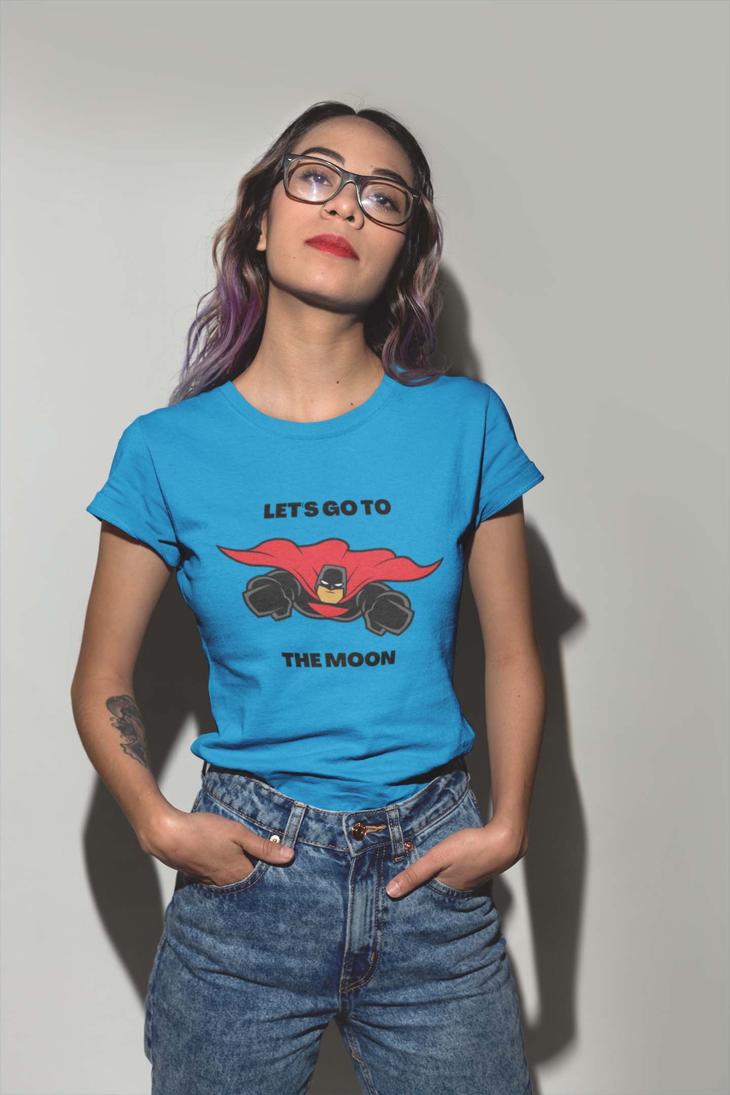 Let's Go Women's Cotton T-Shirts