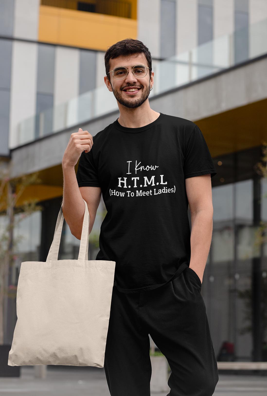 I Know Html Men's Cotton T-Shirt