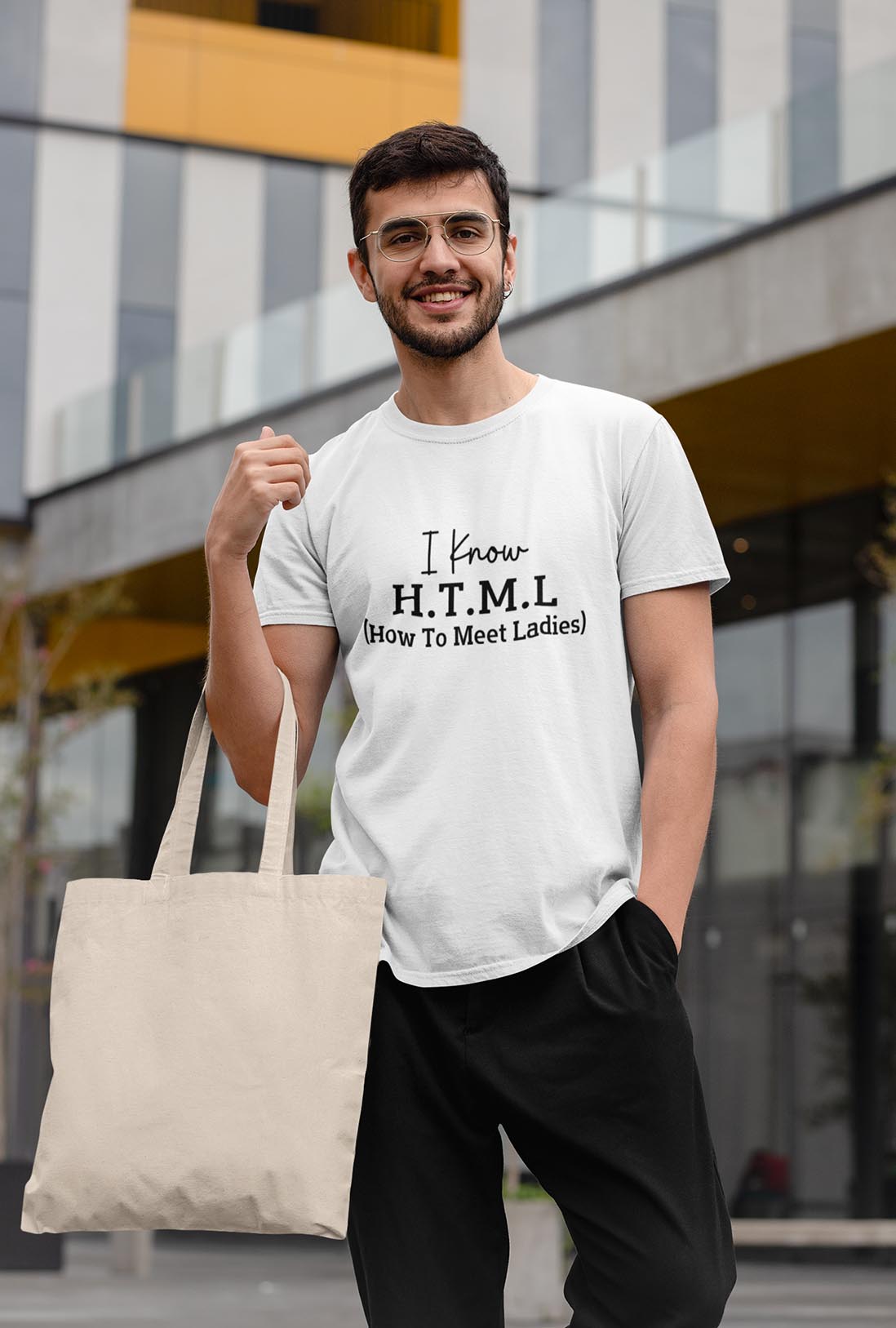 I Know Html Men's Cotton T-Shirt