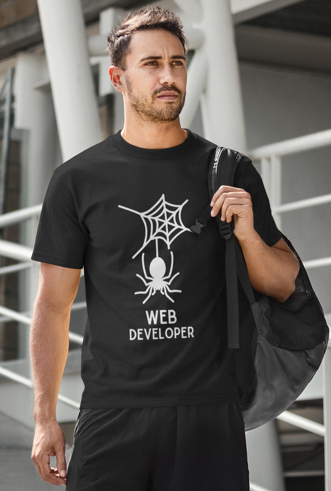 Web Developer Men's Printed T-Shirt