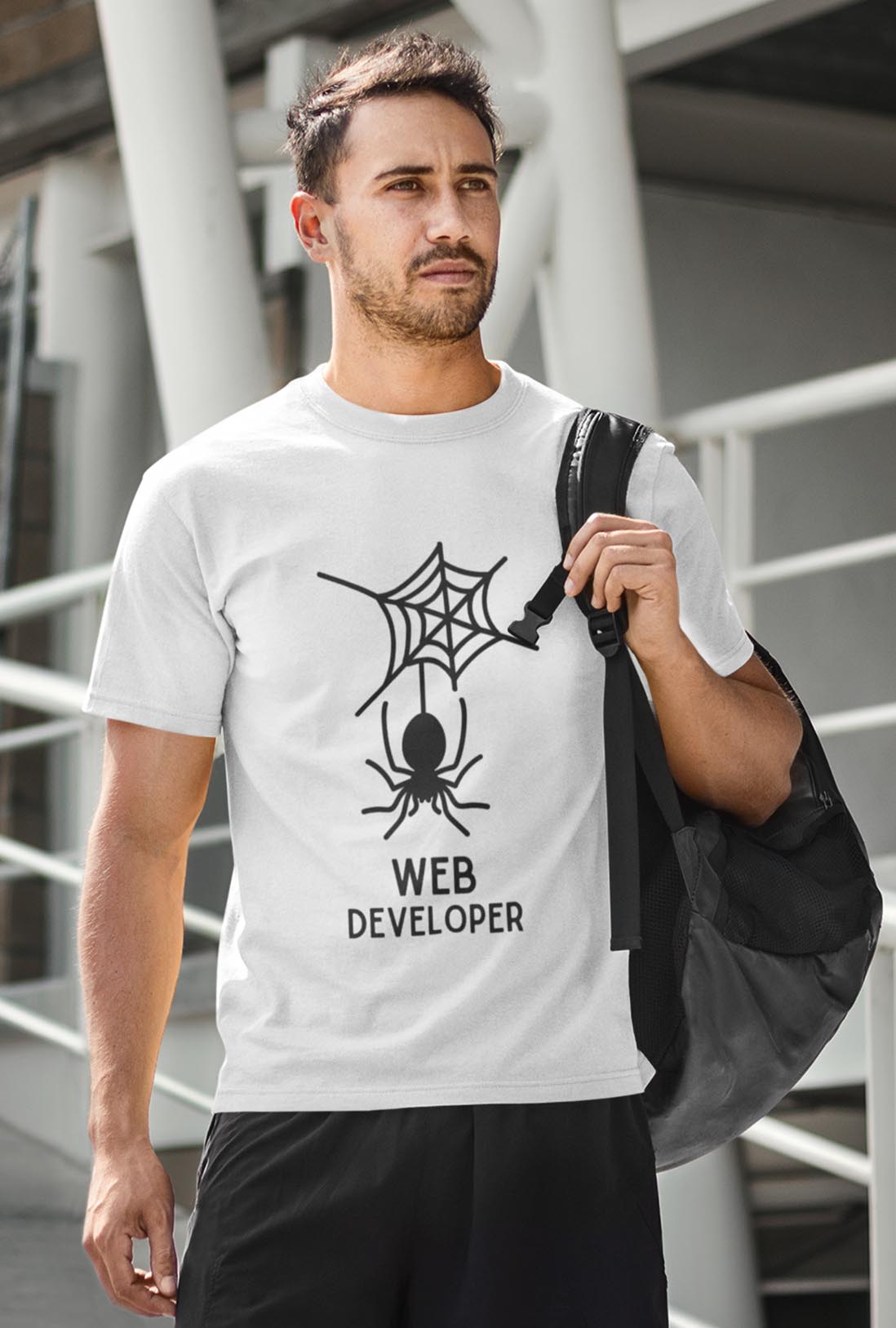 Web Developer Men's Printed T-Shirt