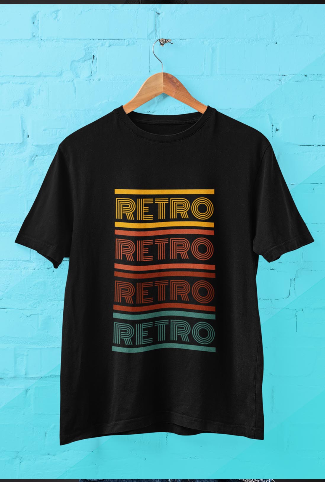 Retro Men's Cotton T-Shirt