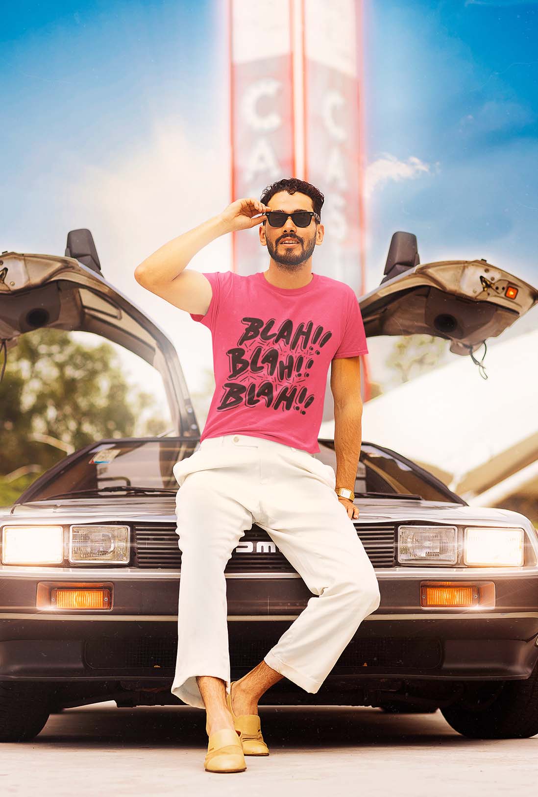 Blah Blah Blah Men's Cotton T-Shirt