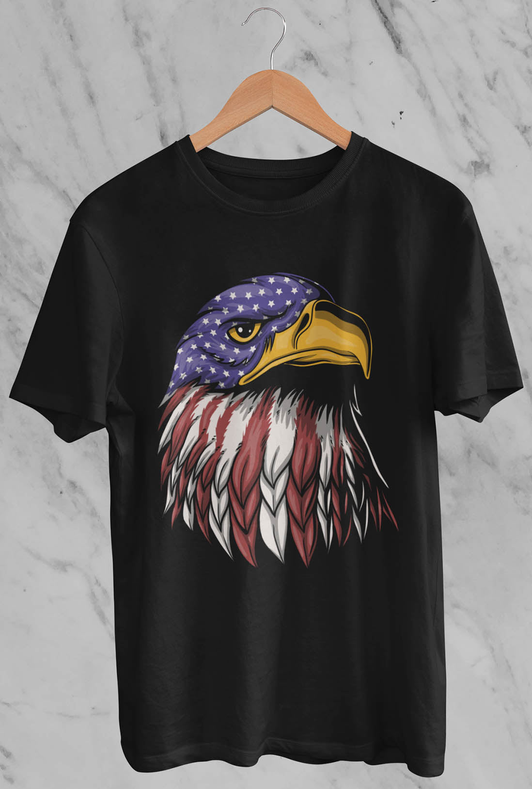 Eagle Men's Cotton T-Shirt