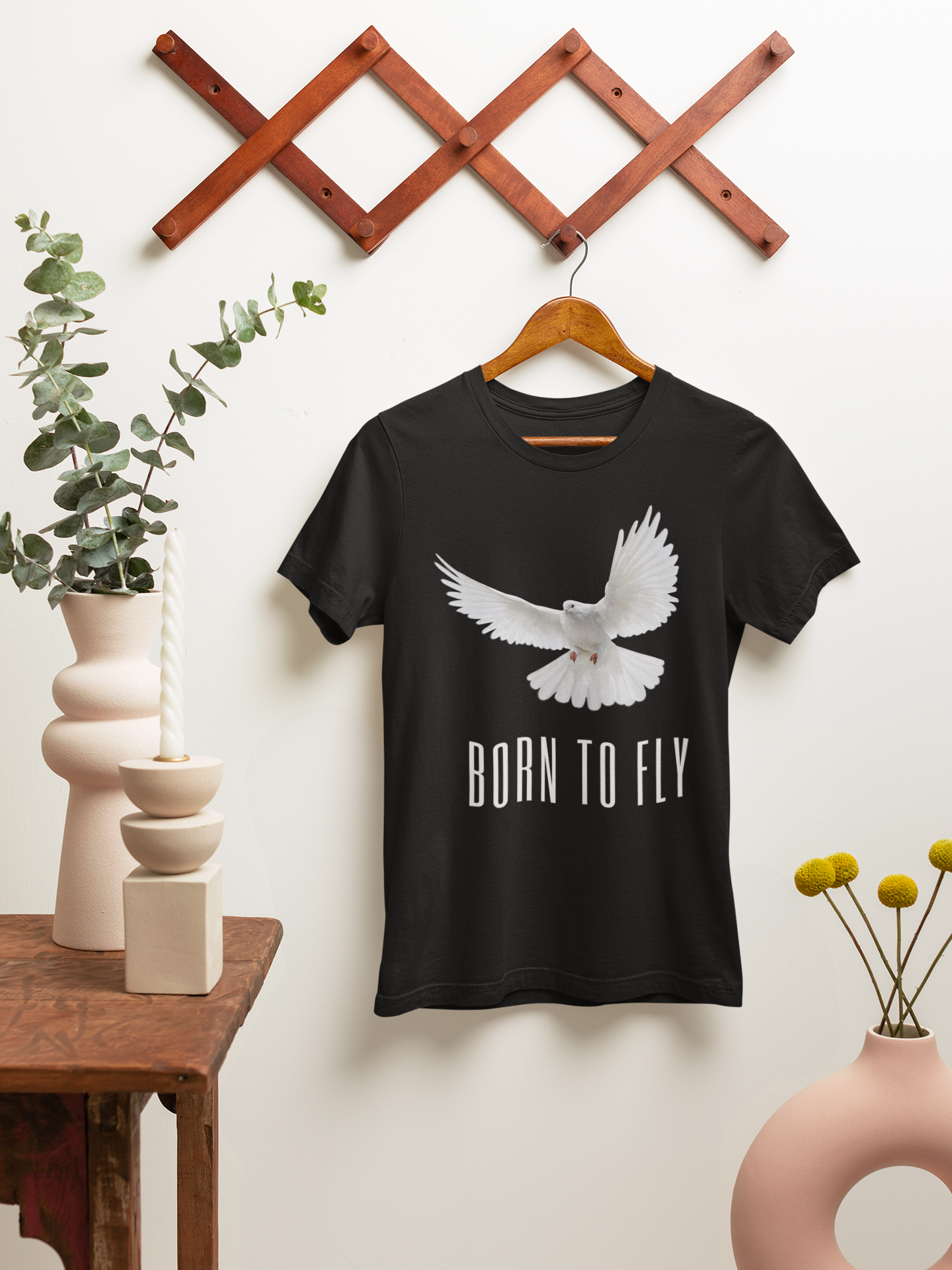 Born To Fly Women's Cotton T-Shirt
