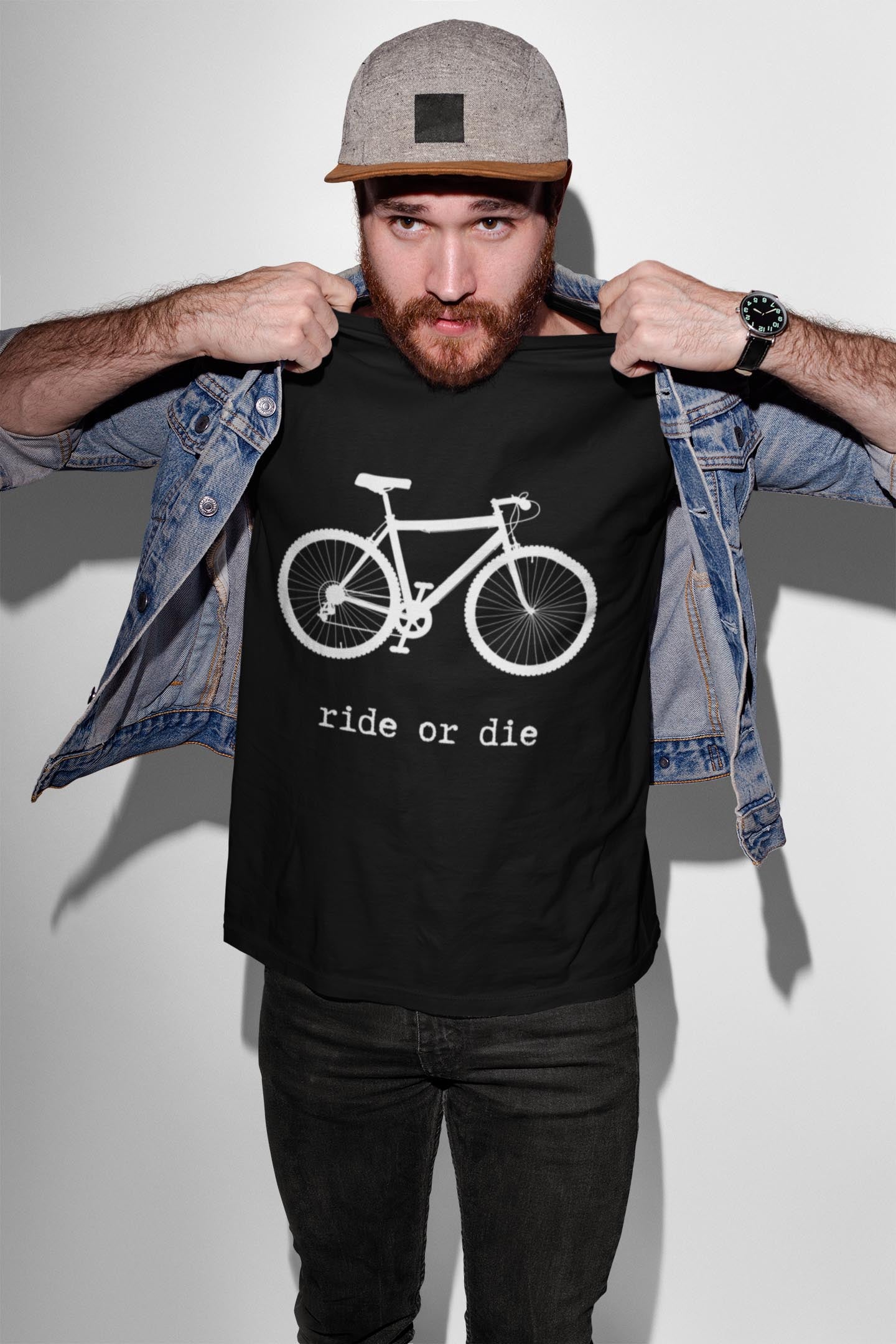 Ride Or Die Men's Cotton T-Shirts