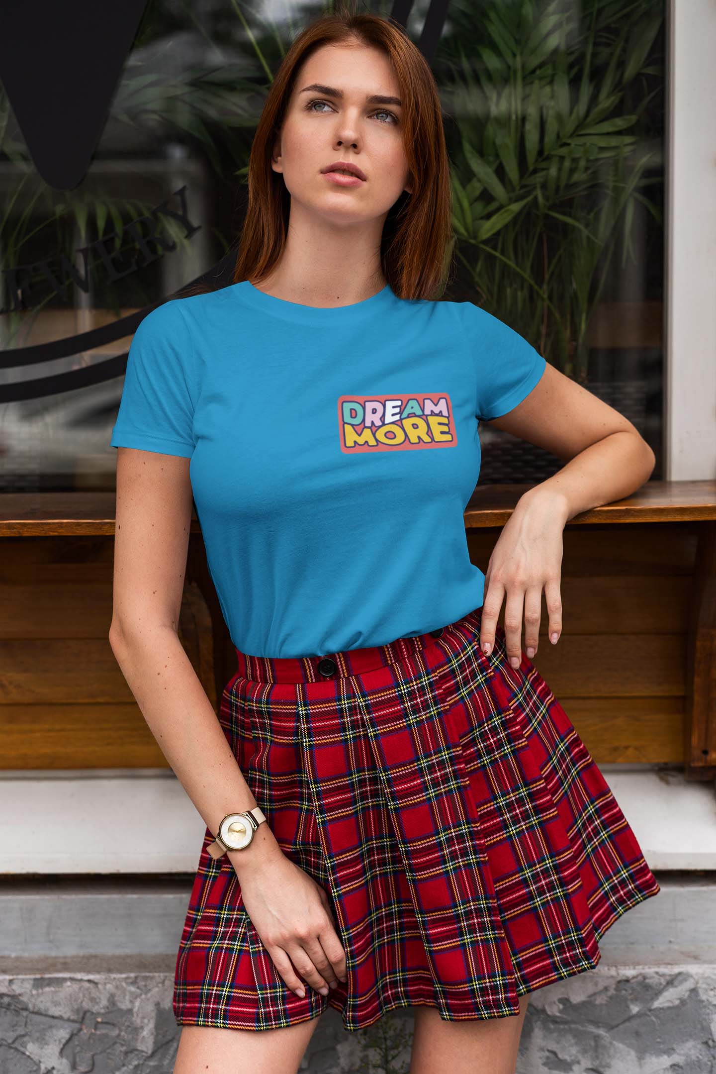 Dream More Women's Cotton T-Shirt