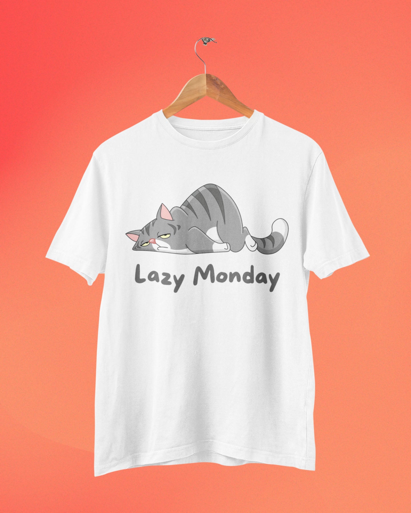 Lazy Monday Men's Cotton T-Shirt