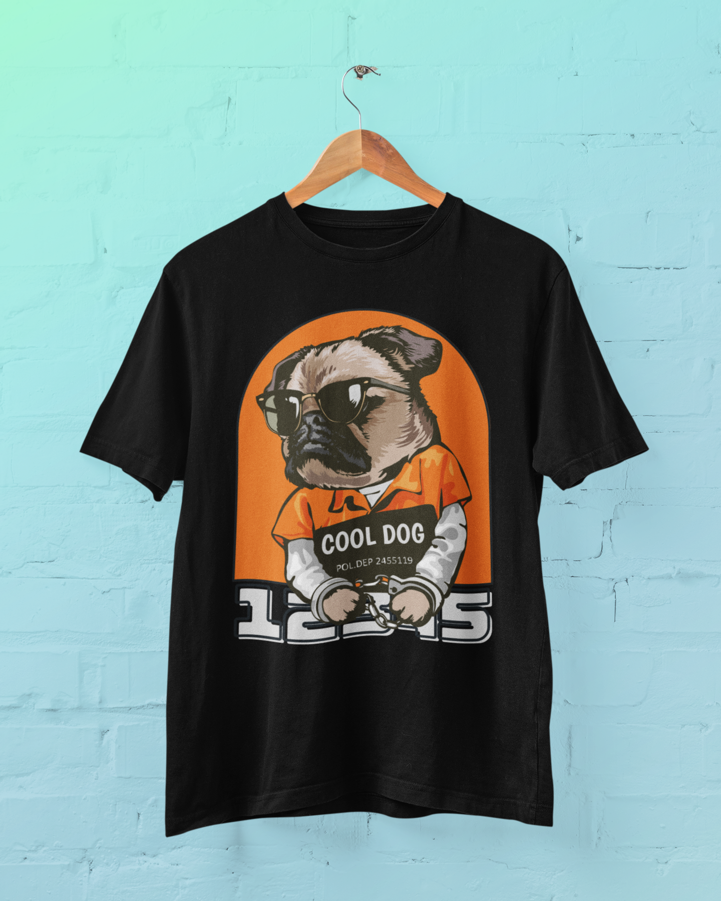 Cool Dog Cotton Men's T-shirt