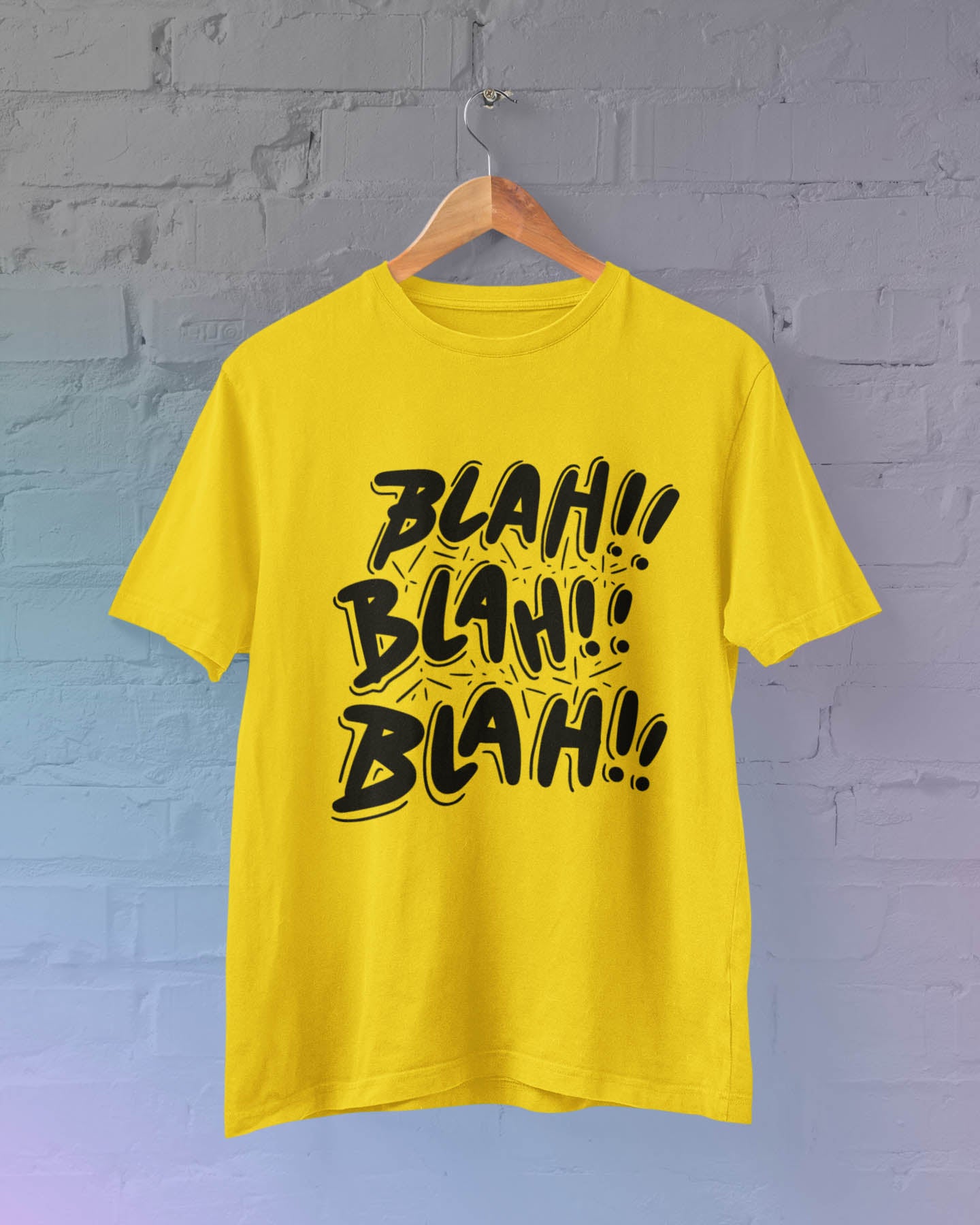 Blah Women's Cotton T-Shirt