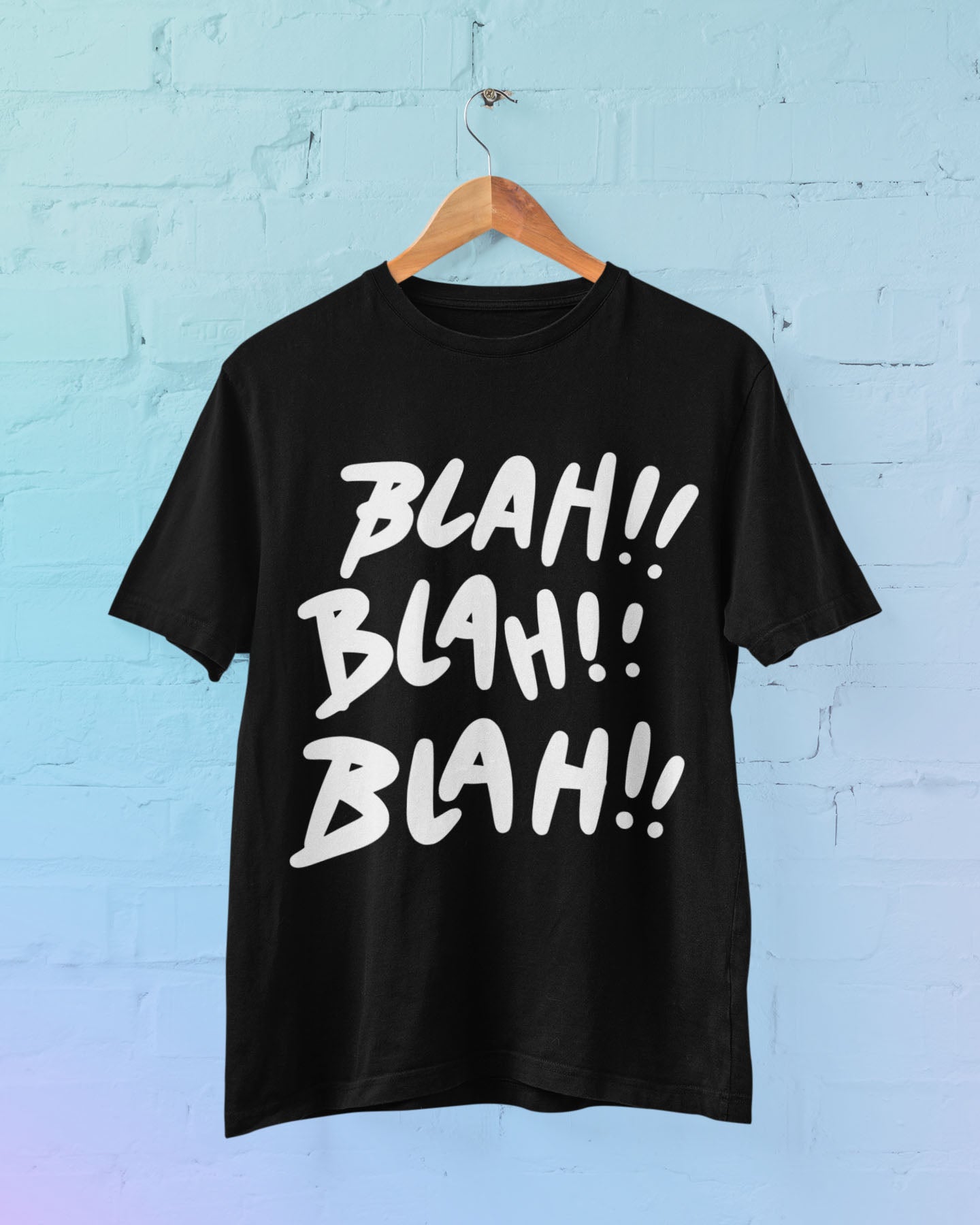 Blah Blah Blah Men's Cotton T-Shirt