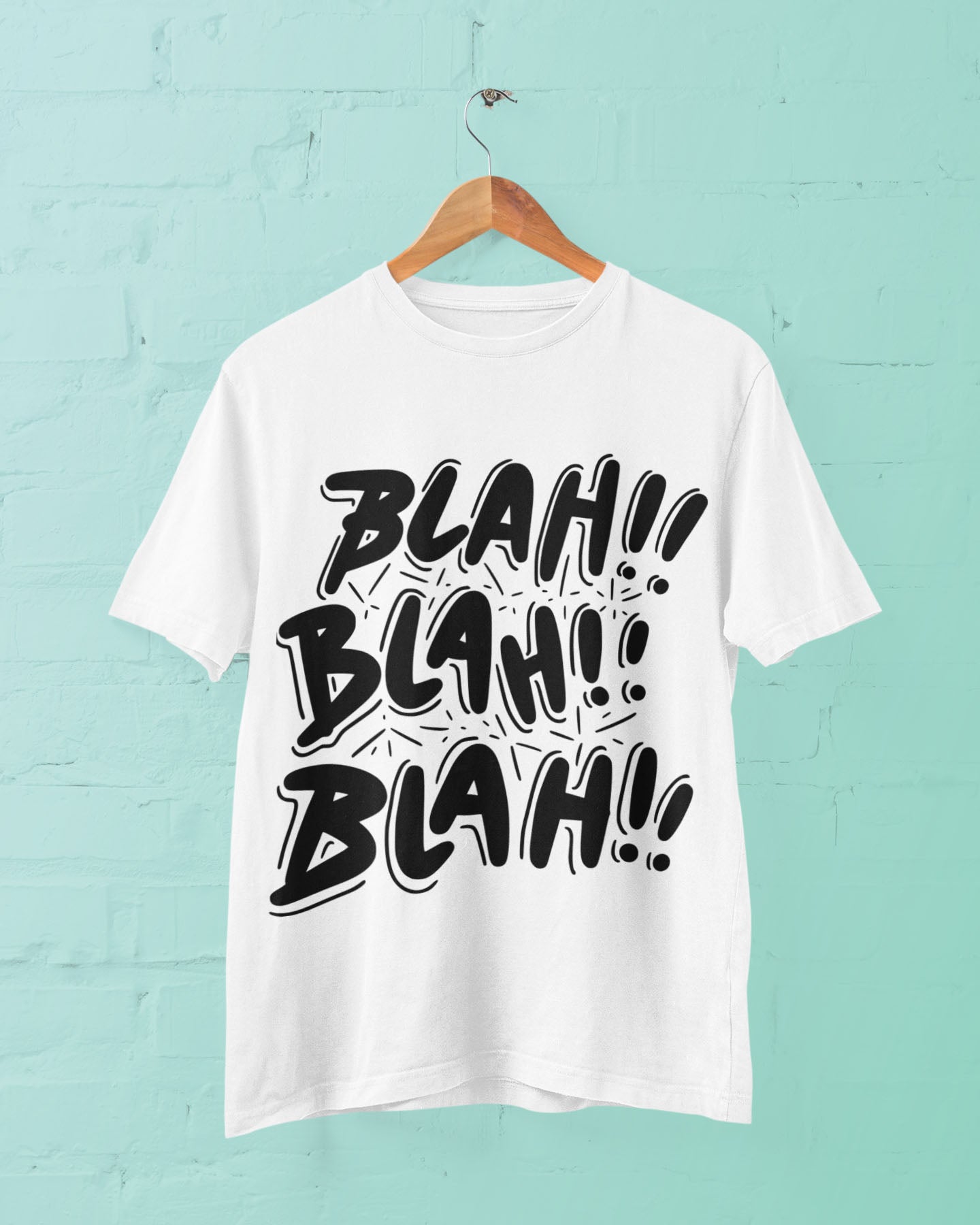 Blah Blah Blah Men's Cotton T-Shirt