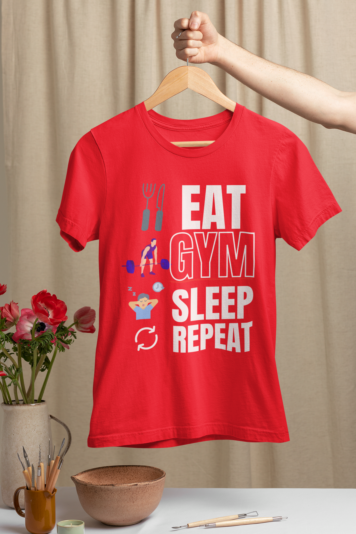 Eat Gym Women's Cotton T-Shirt