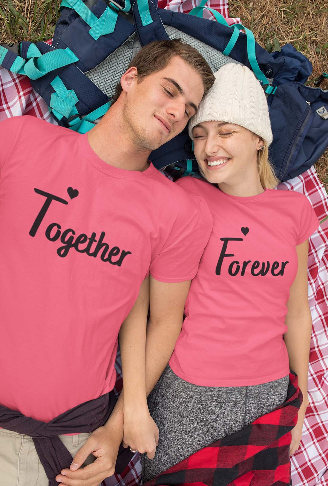 Together And Forever Couple's T-Shirt