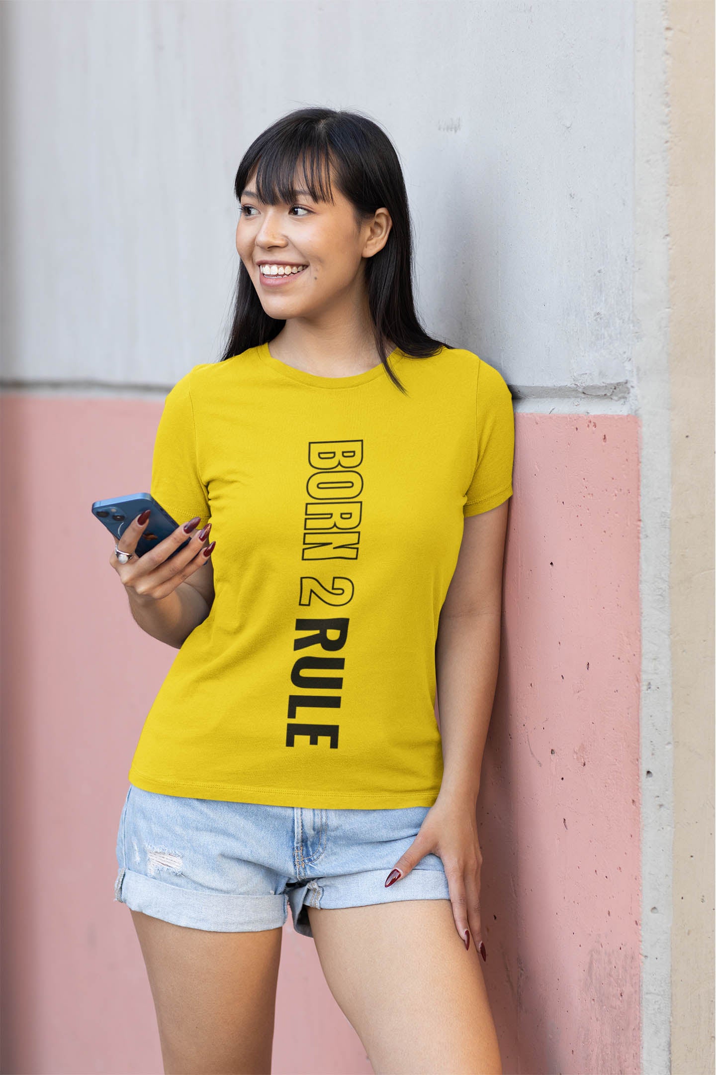 Born To Rule Women's Cotton T-Shirts