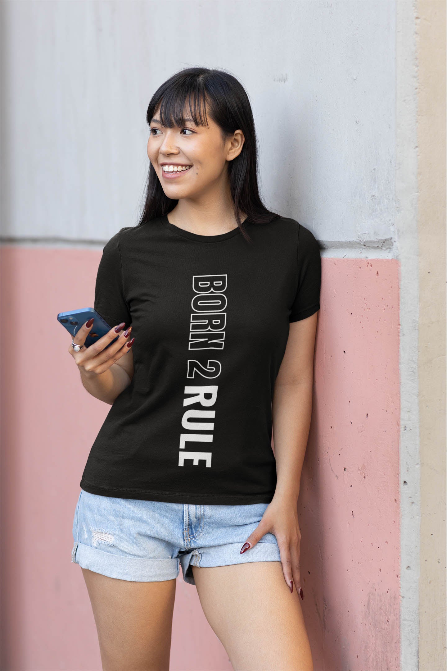 Born To Rule Women's Cotton T-Shirts