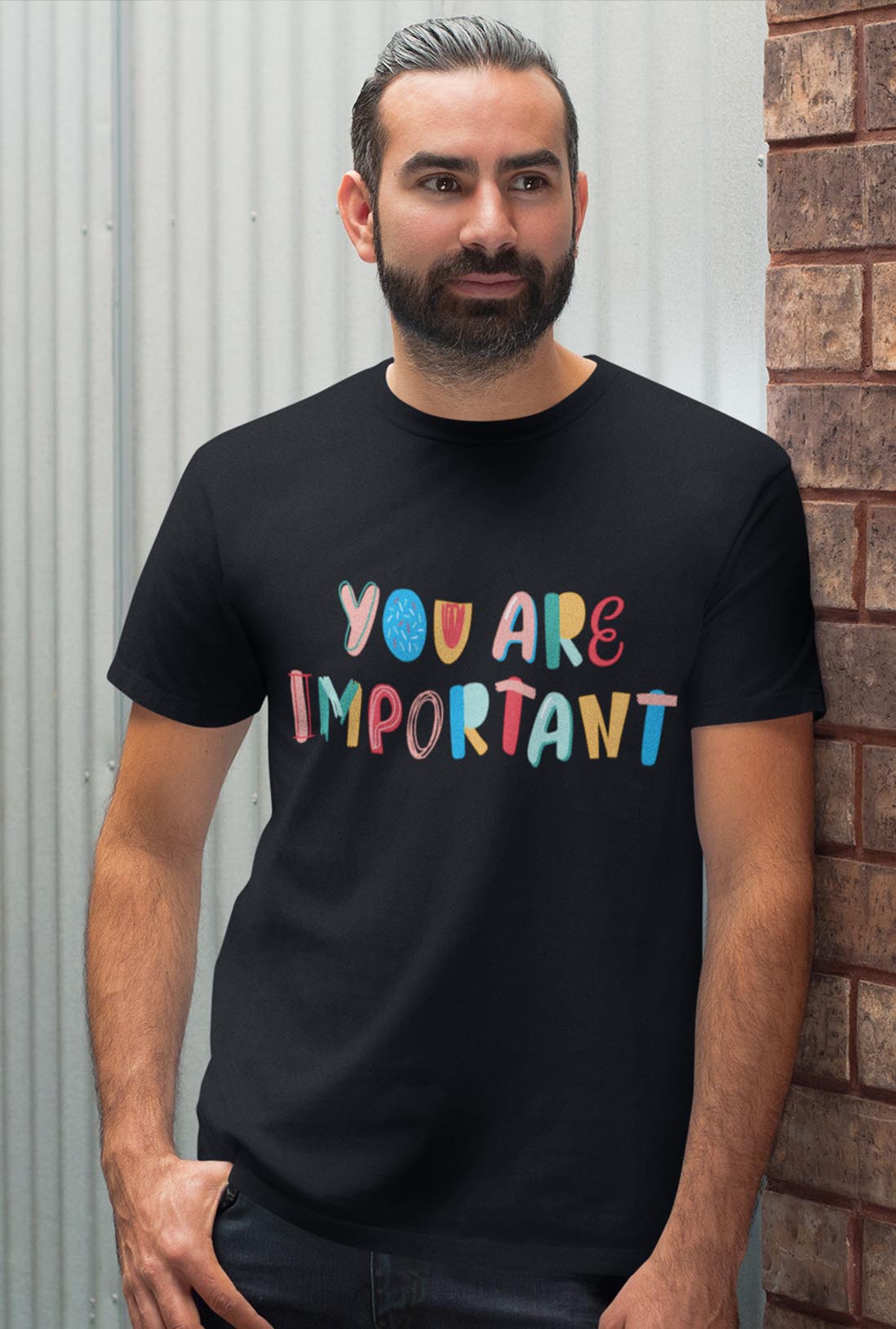 You Are Important Men's Cotton T-Shirt