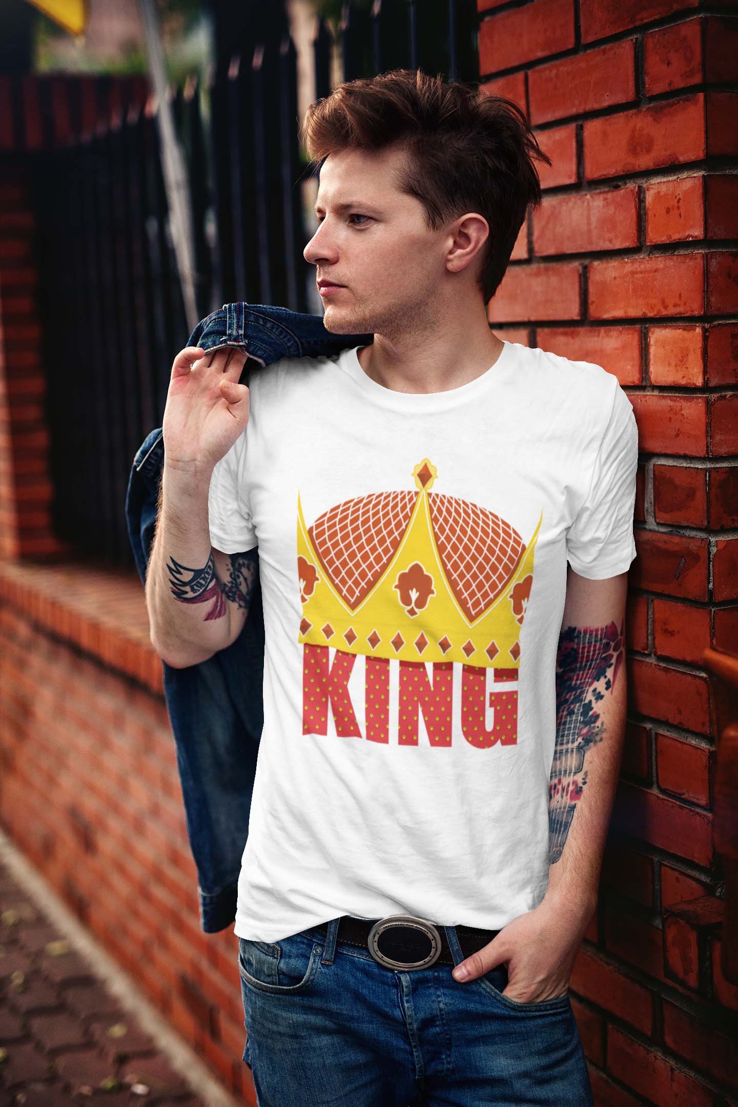 King Men's Cotton T-shirt